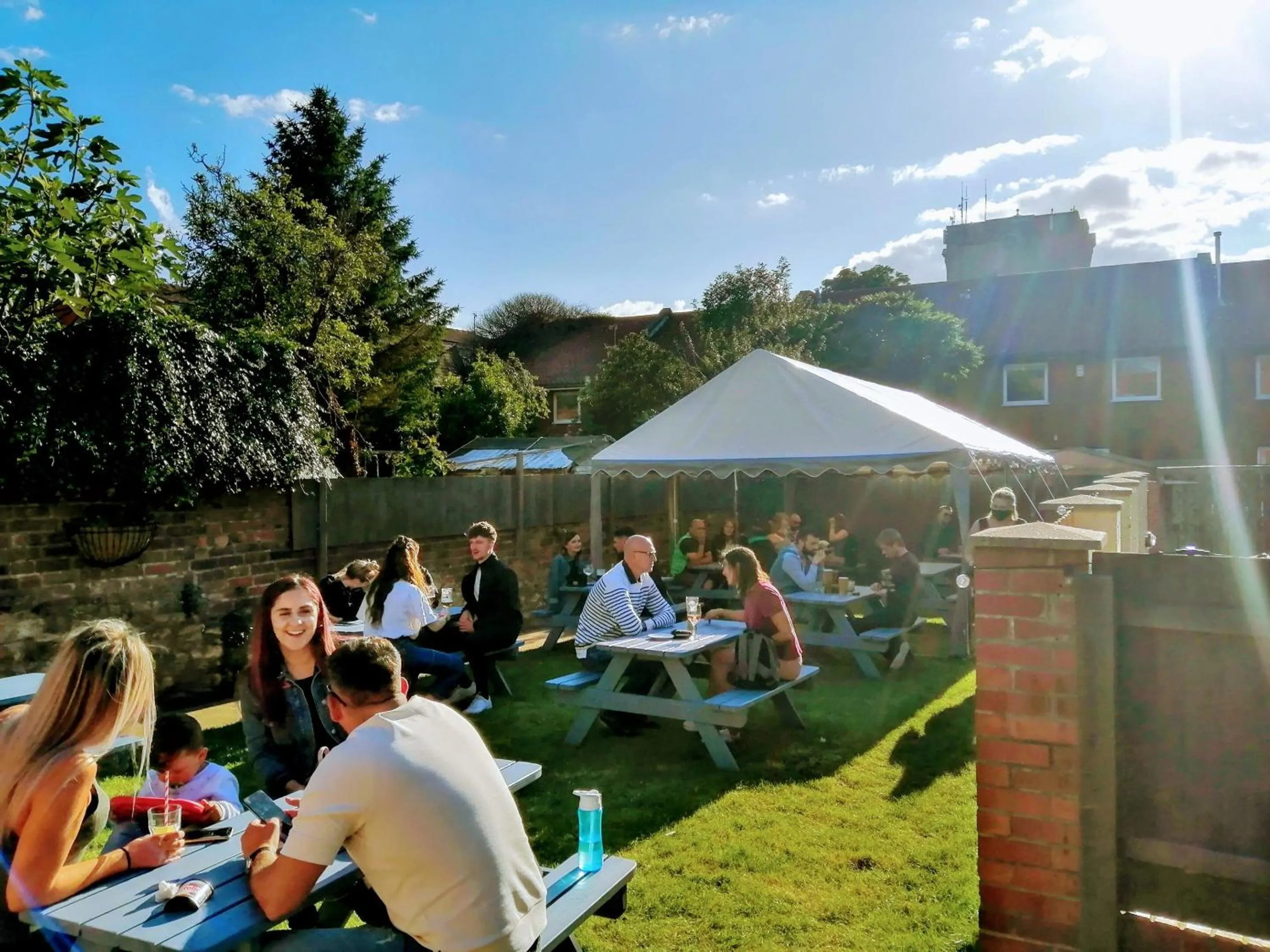 Garden in Duke William Hotel