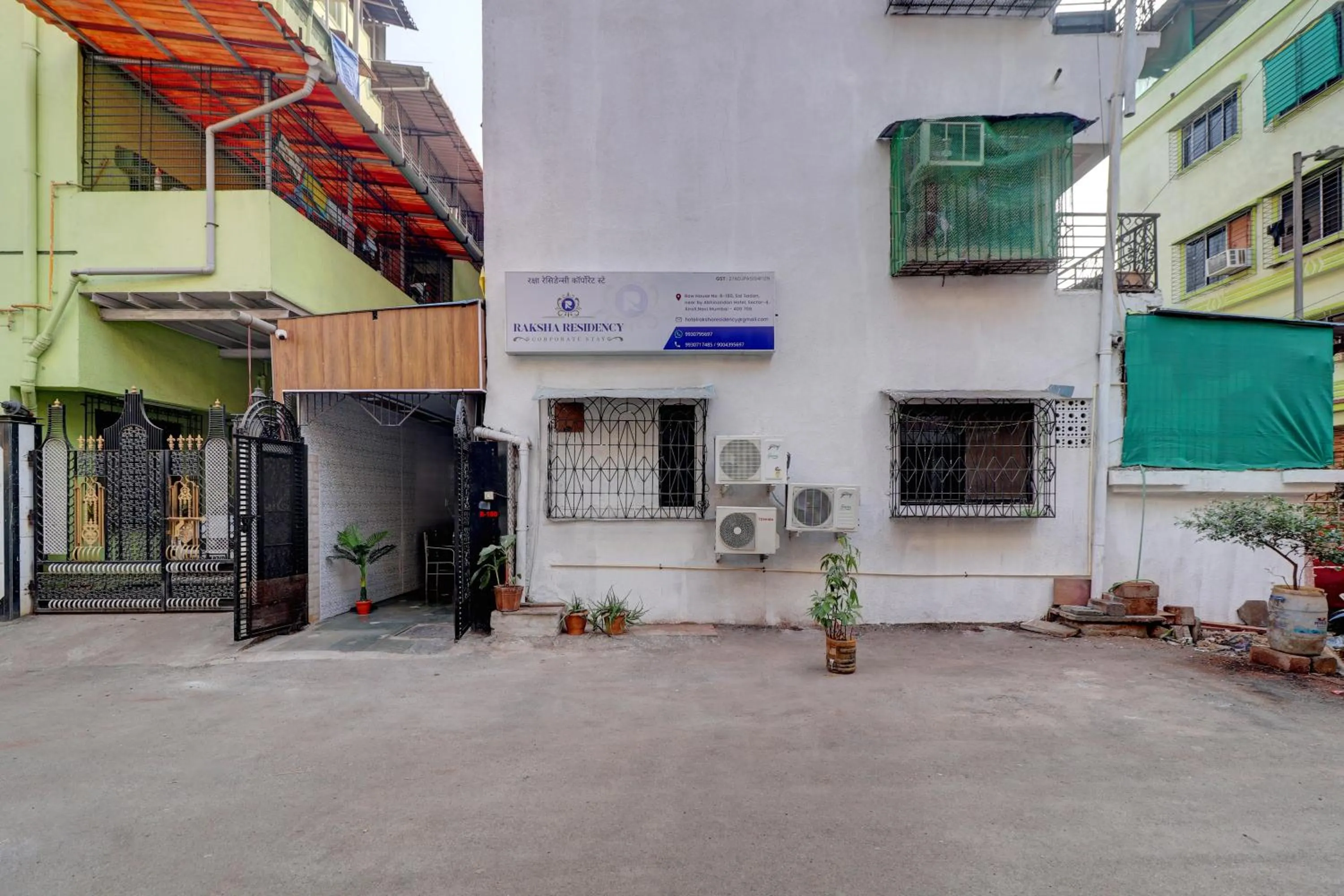 Property building in Raksha Residency