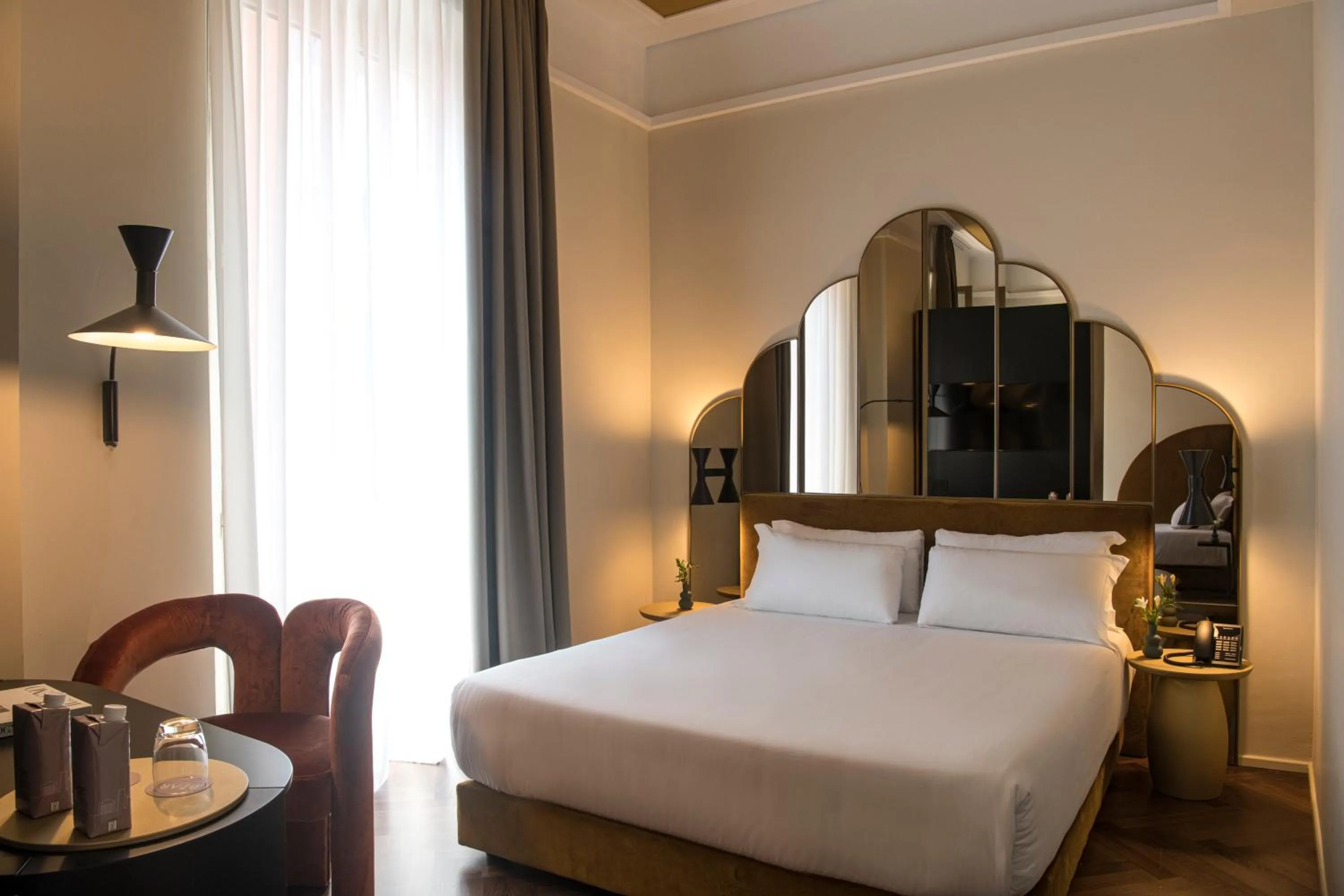 Bed in Palazzo Buenos Aires