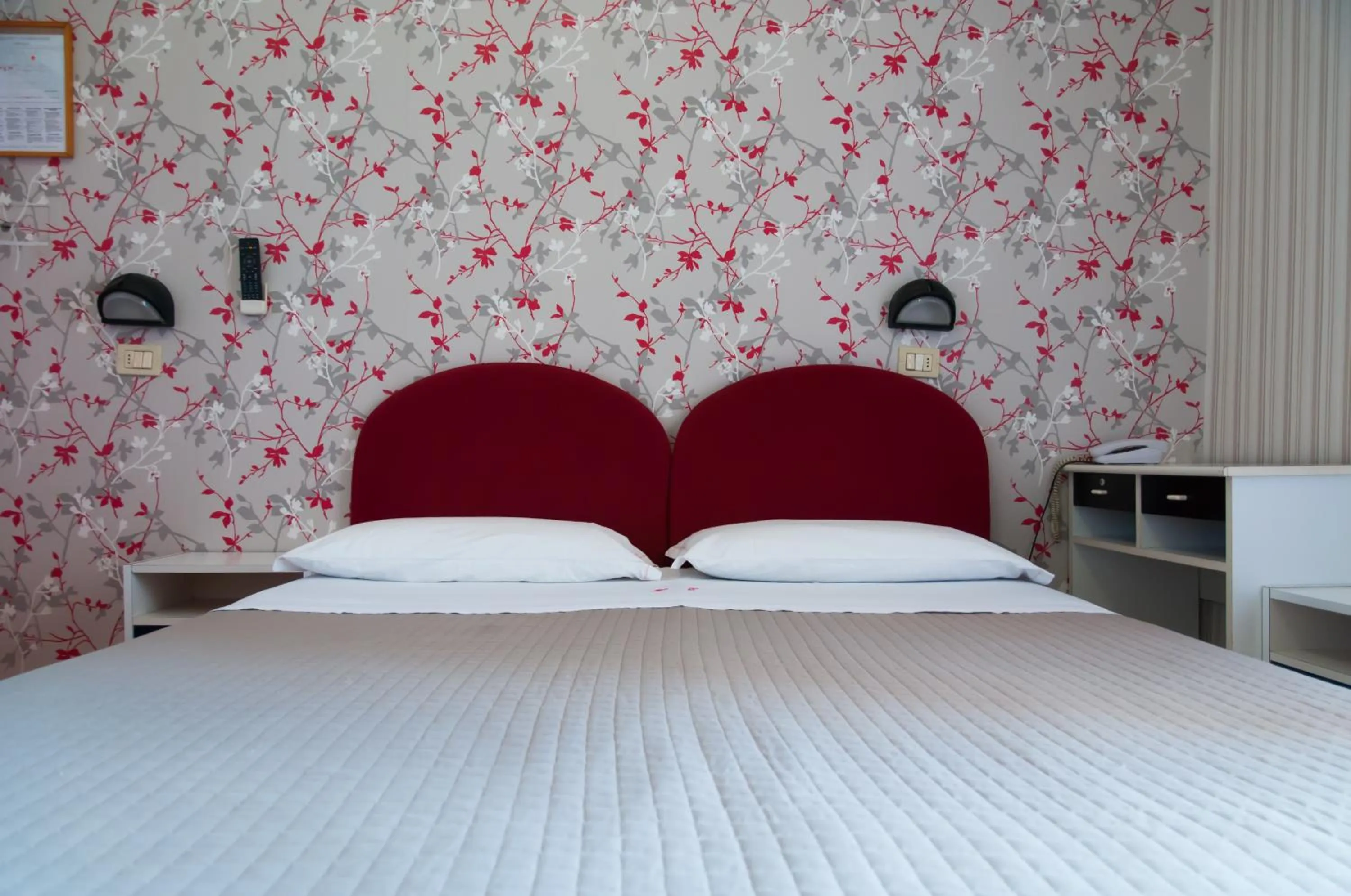 Decorative detail, Bed in Hotel Eden