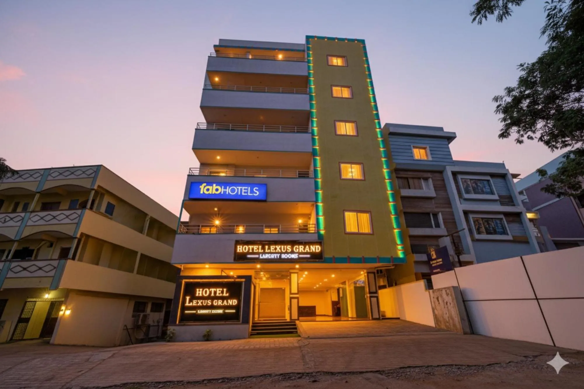 FabHotel Lexus Grand- Nr GSM Mall, Miyapur