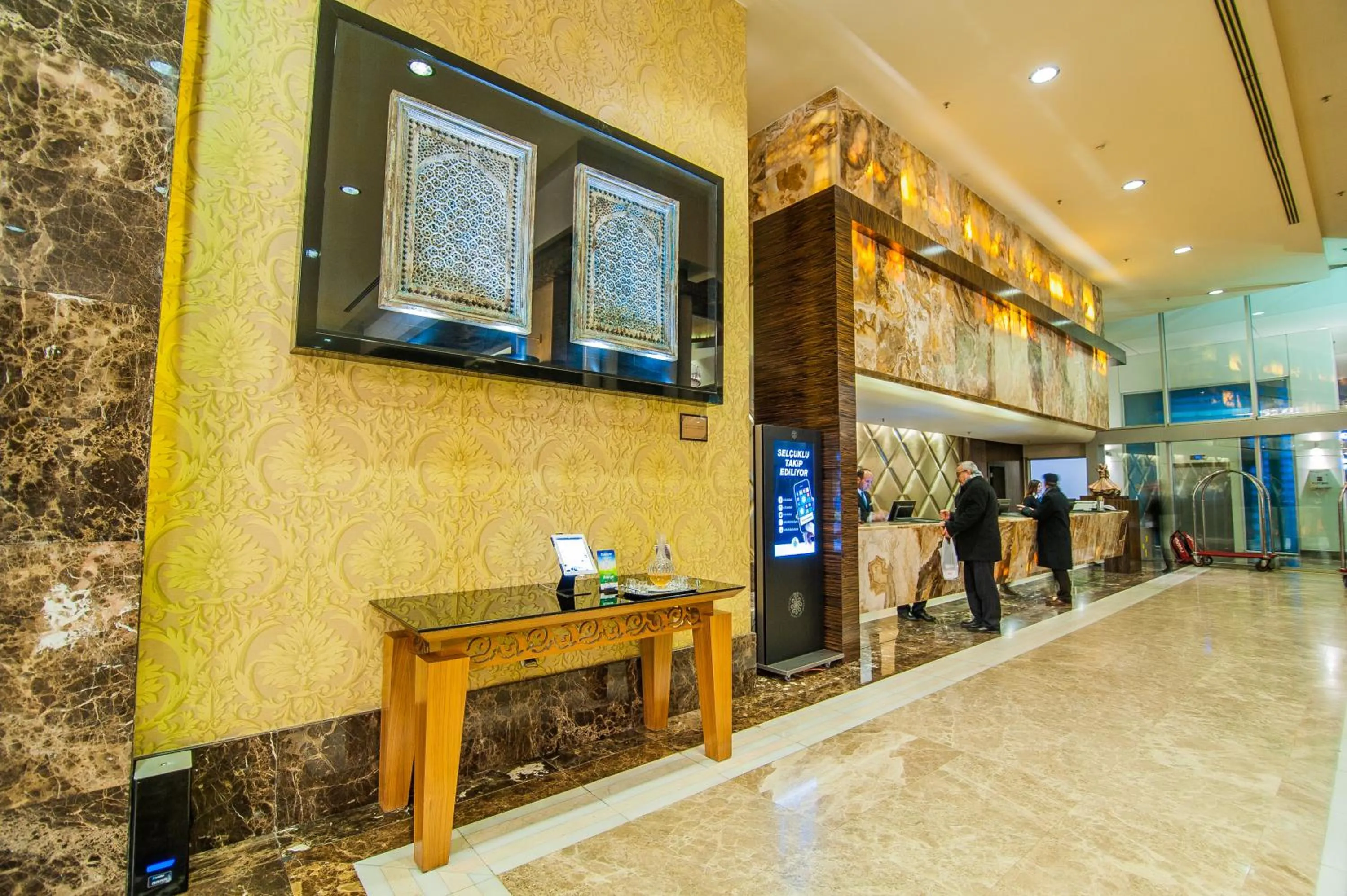 Lobby or reception in Dedeman Konya Hotel Convention Center