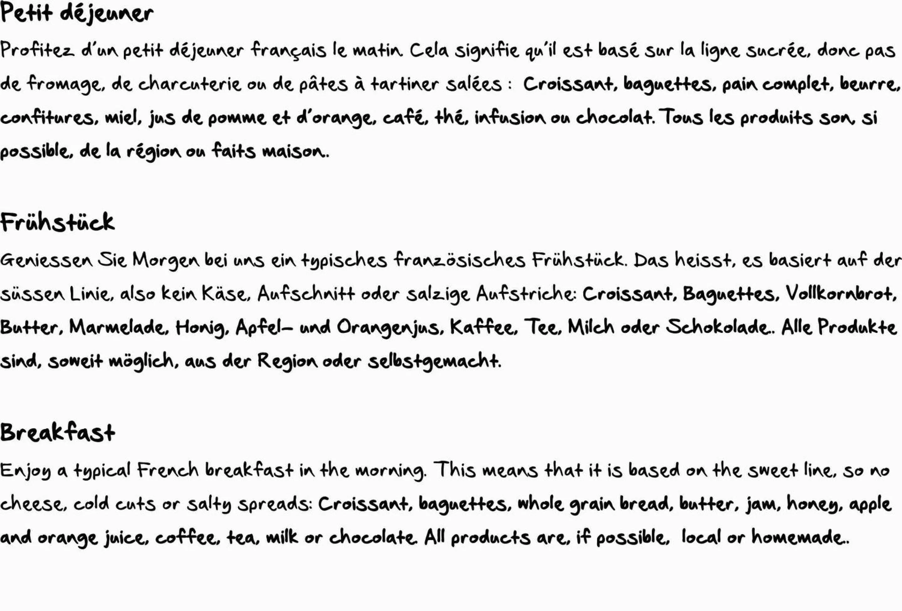 Breakfast in Grange d'Anjeux Bed & Breakfast