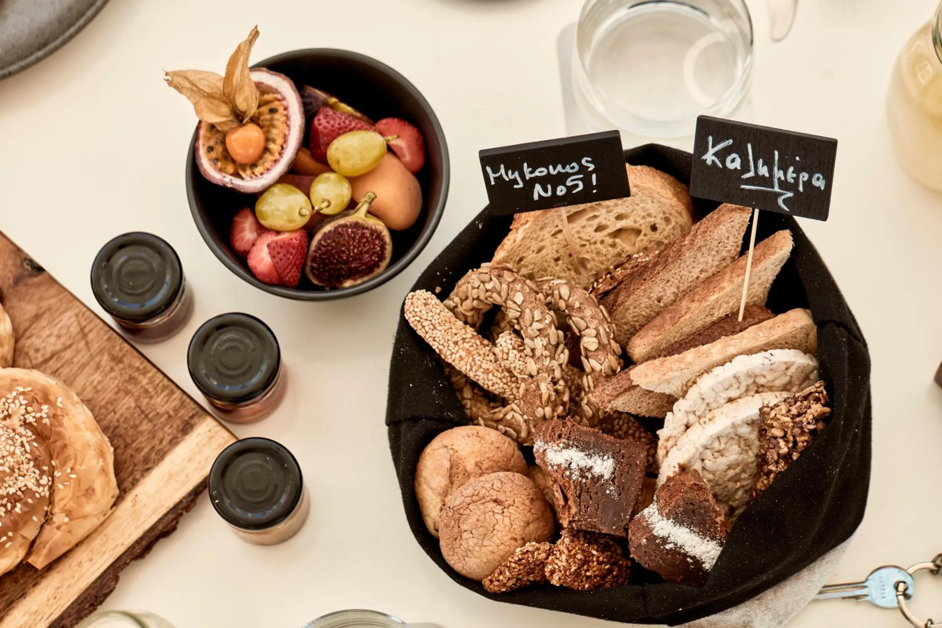 Breakfast in Mykonos No5 Luxury Suites & Villas