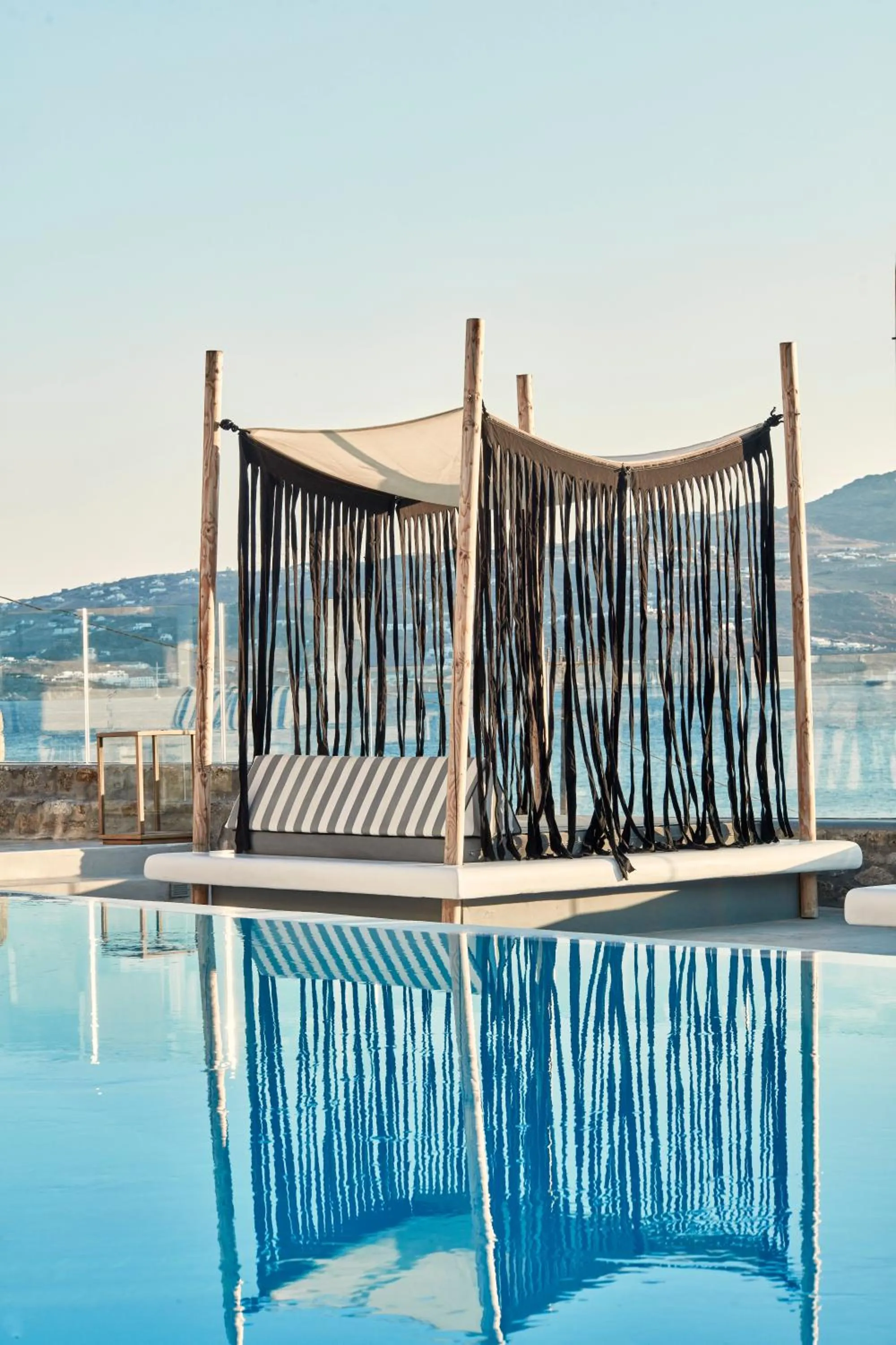Swimming pool in Mykonos No5 Luxury Suites & Villas