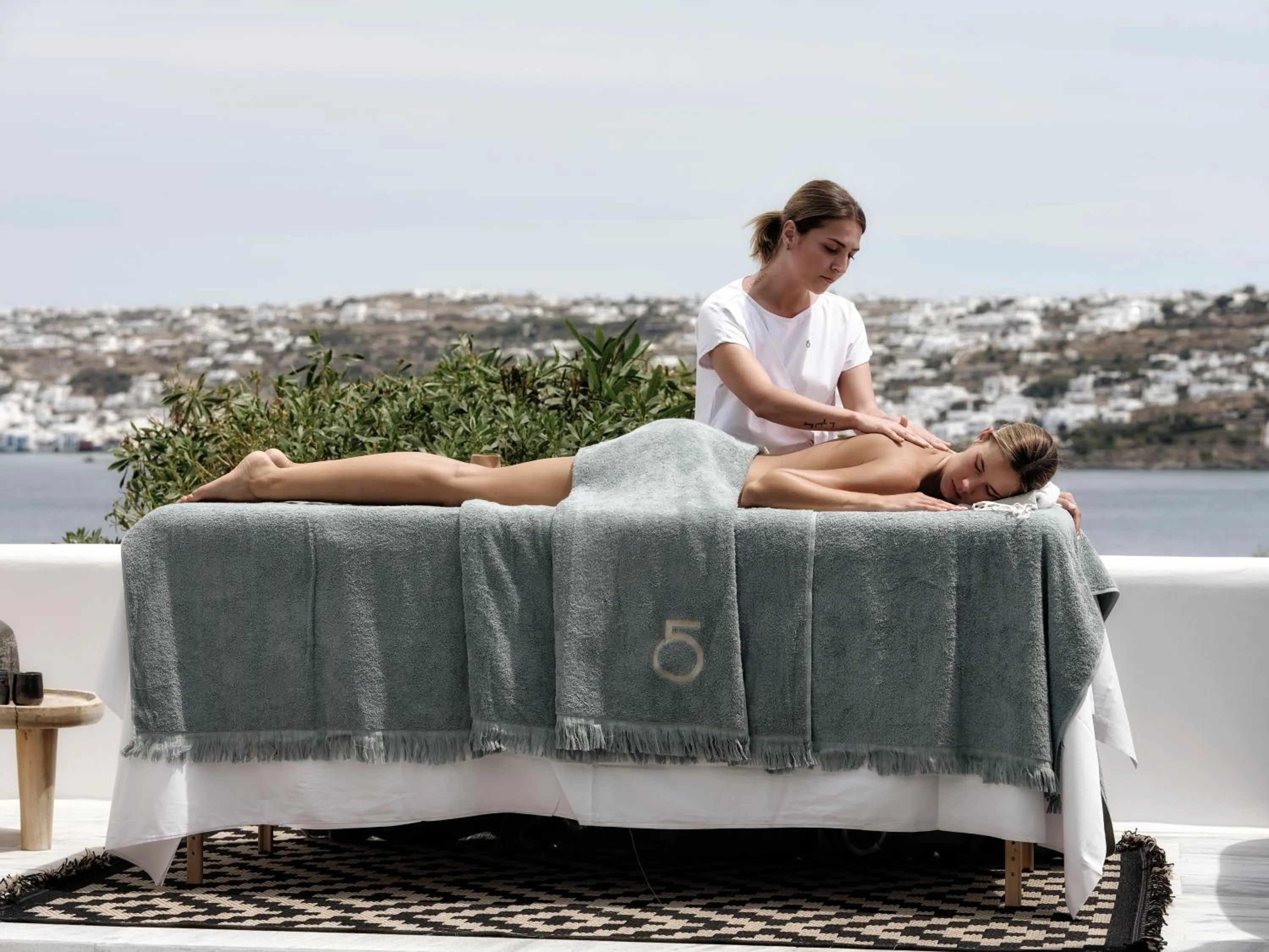 Massage in Mykonos No5 Luxury Suites & Villas
