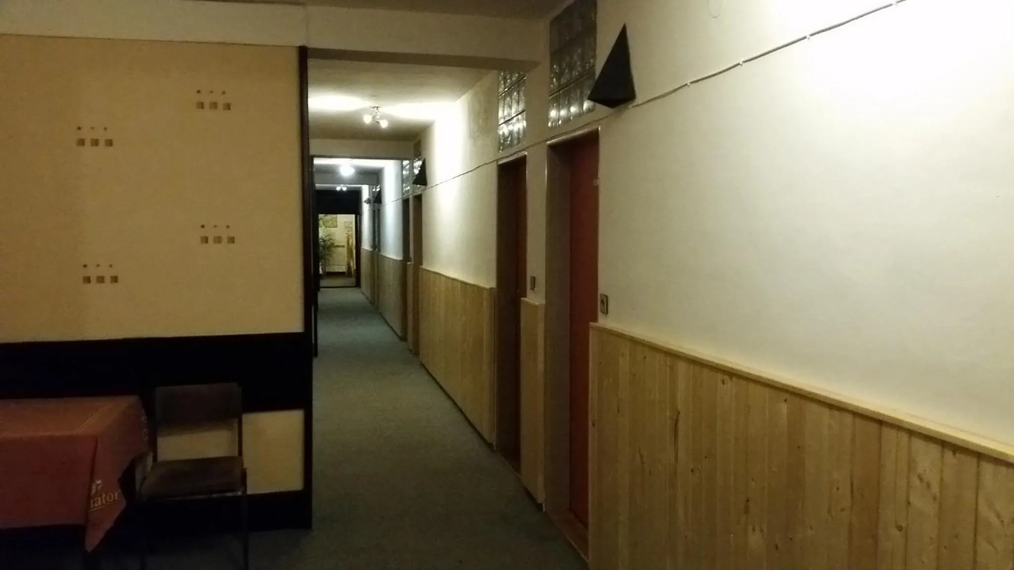 Decorative detail in Hotel Zimní stadion Náchod