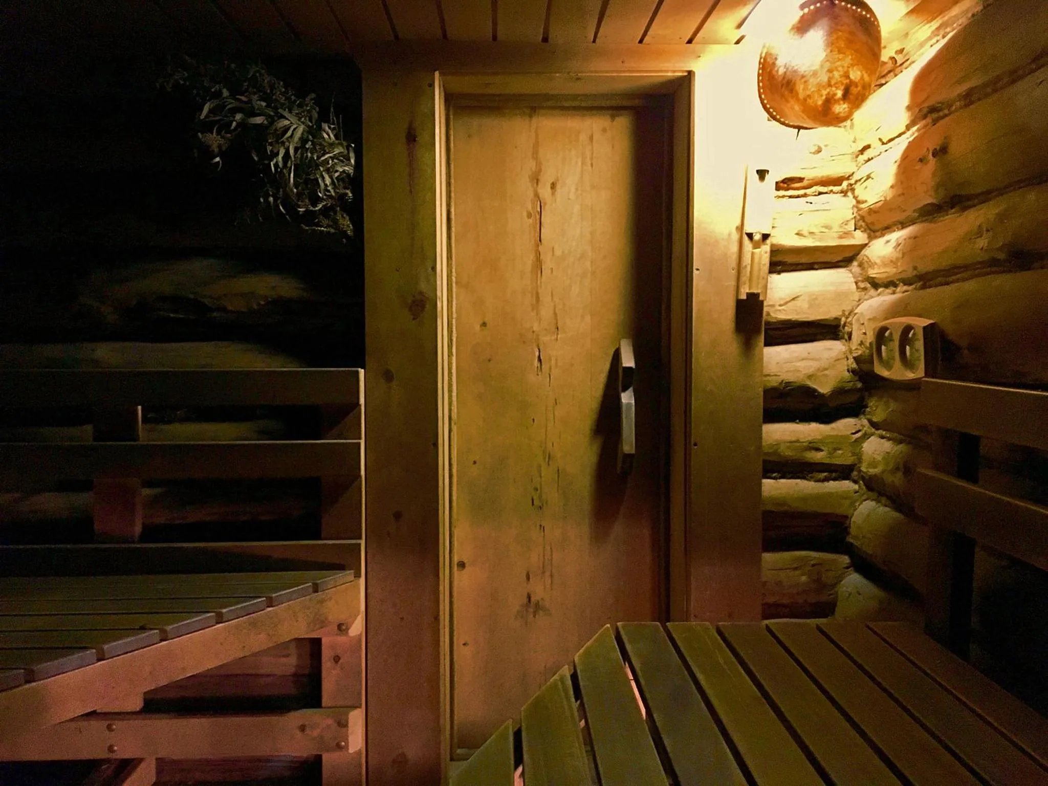 Sauna in Tsar Bani Spa Resort