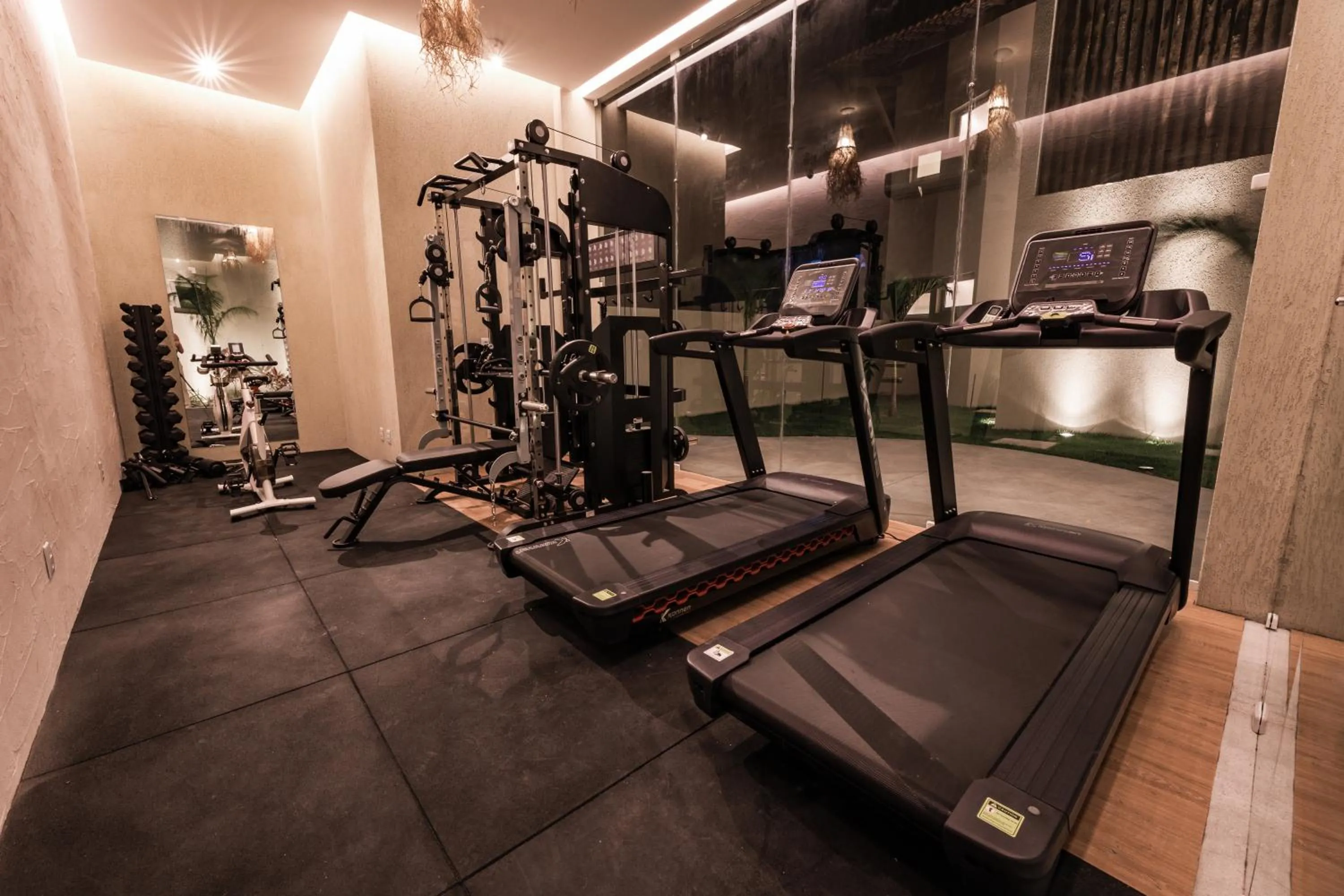 Fitness centre/facilities in Pousada Aysú