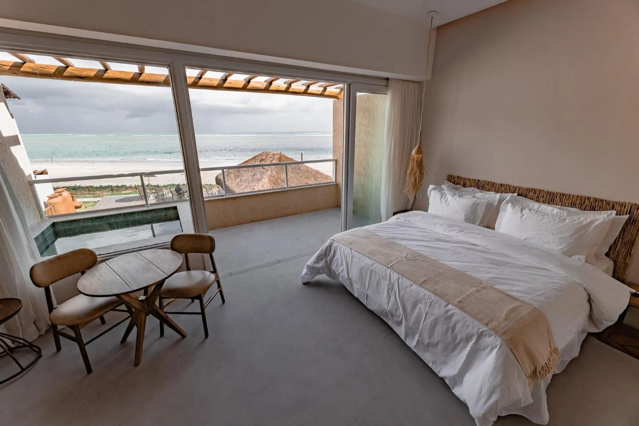 Bed in Pousada Aysú
