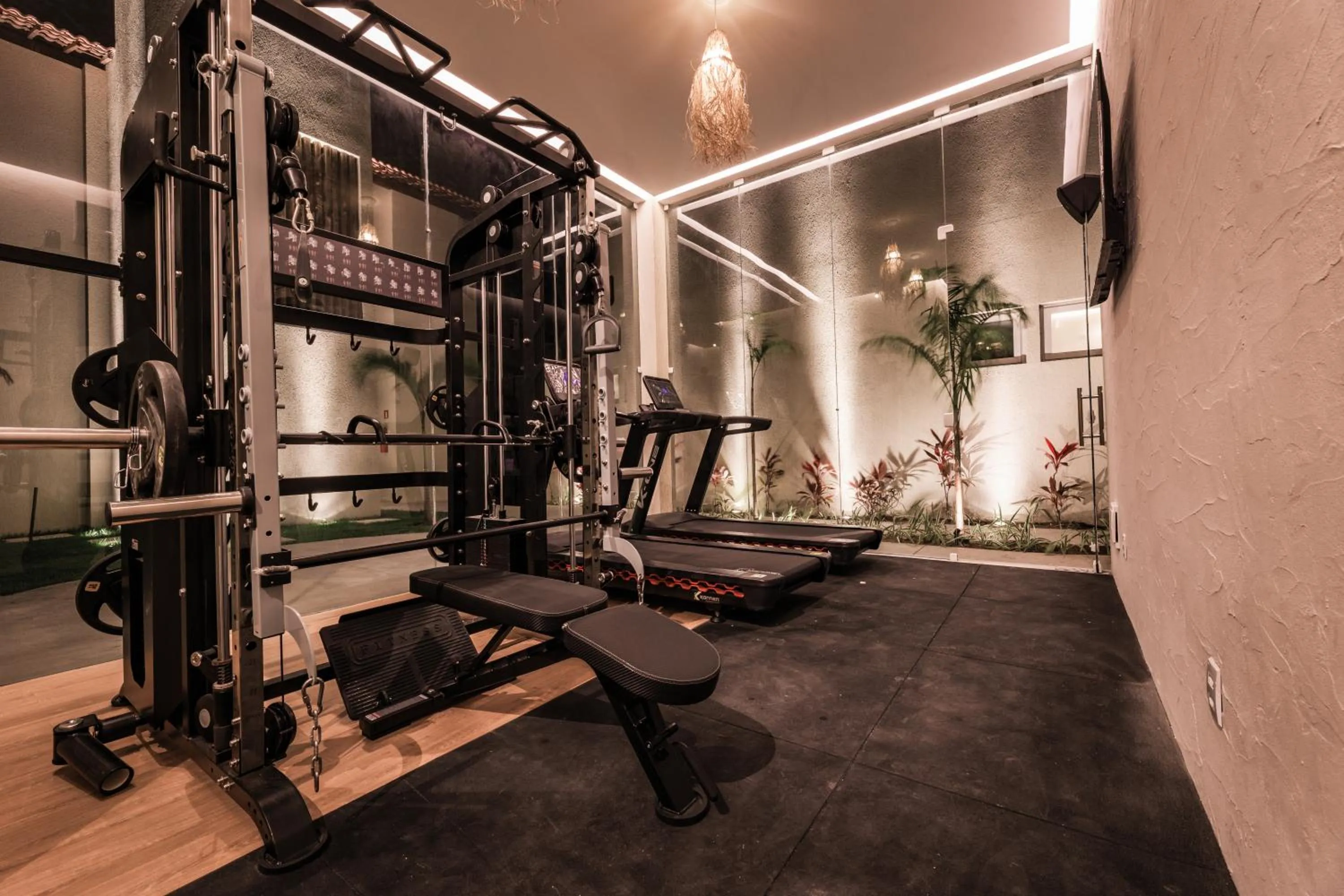 Fitness centre/facilities in Pousada Aysú