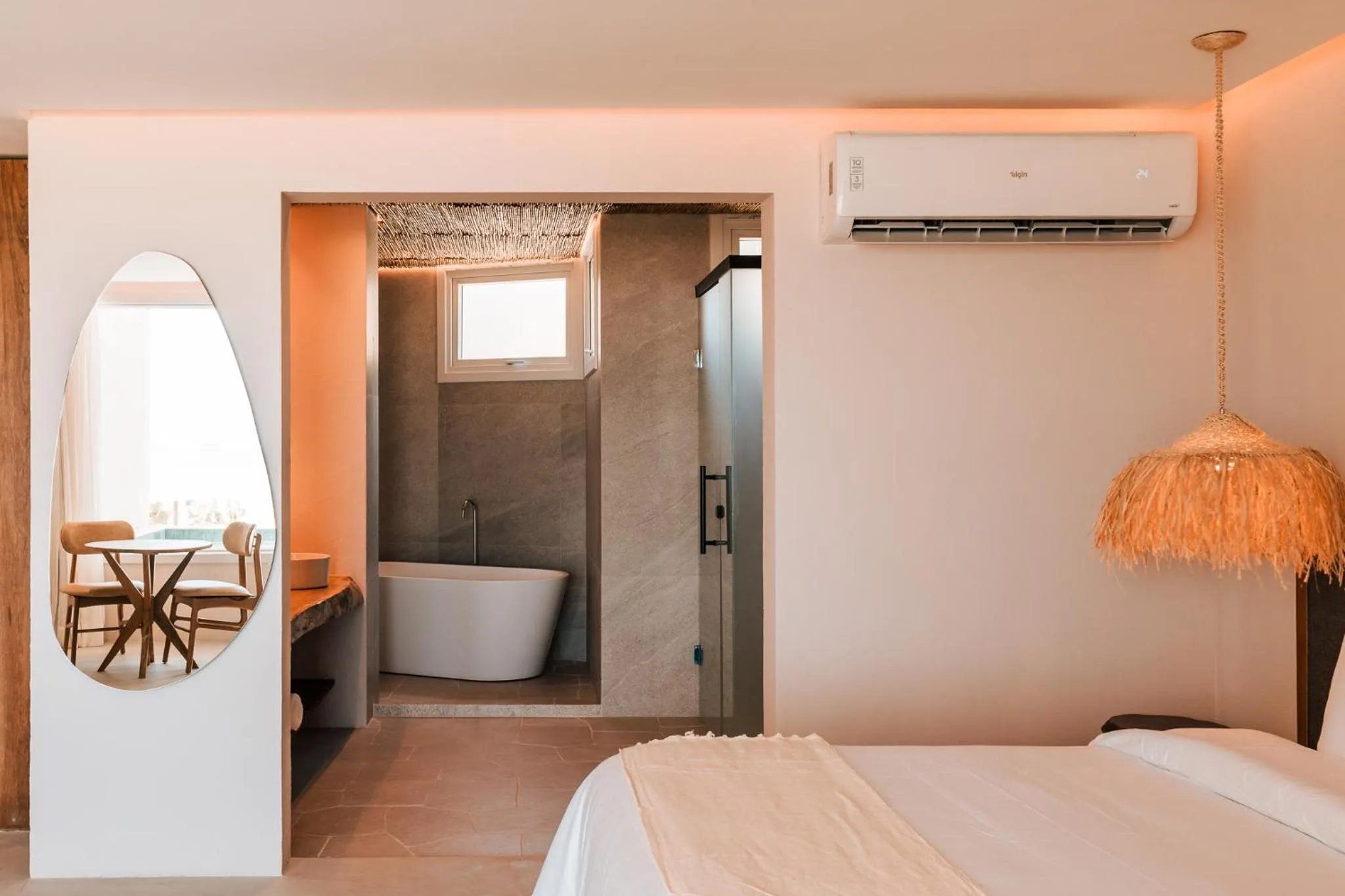 Bed in Pousada Aysú