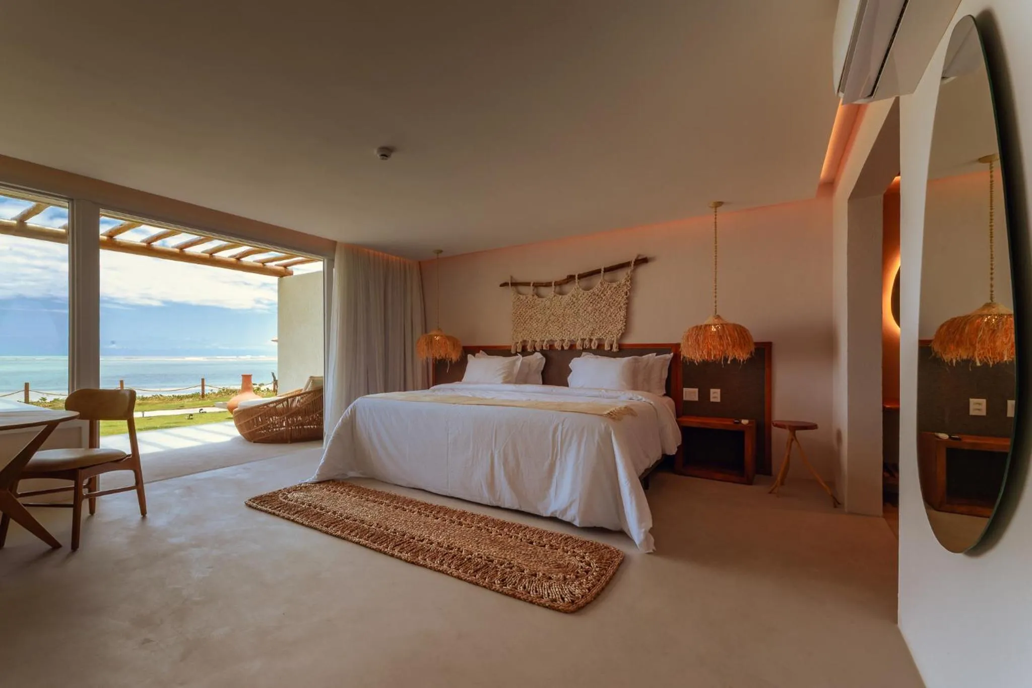 Bed in Pousada Aysú