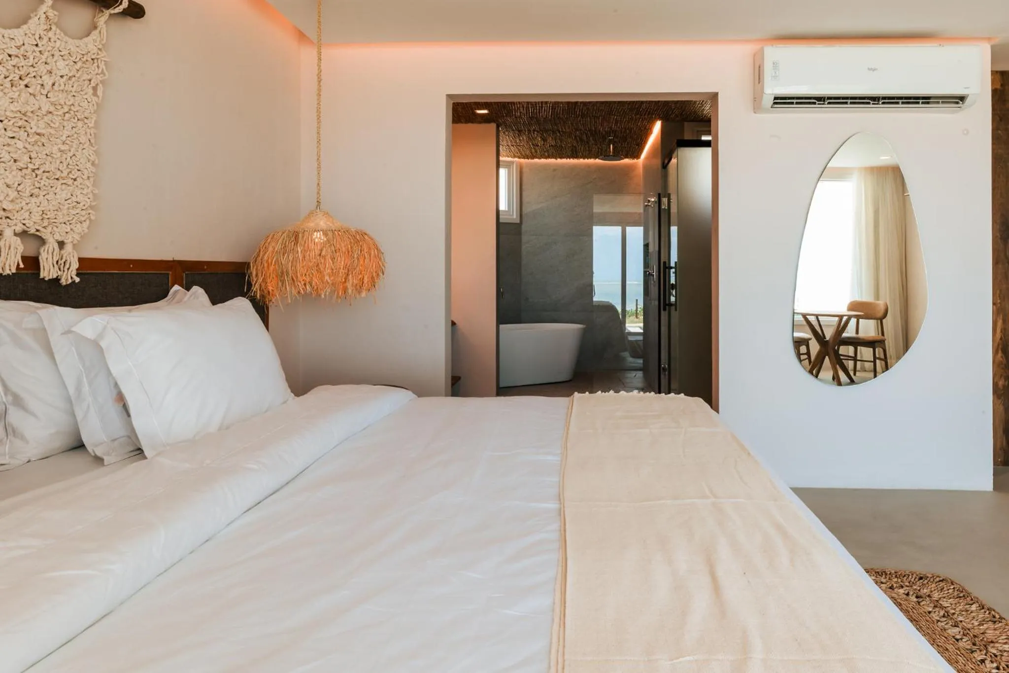 Bed in Pousada Aysú