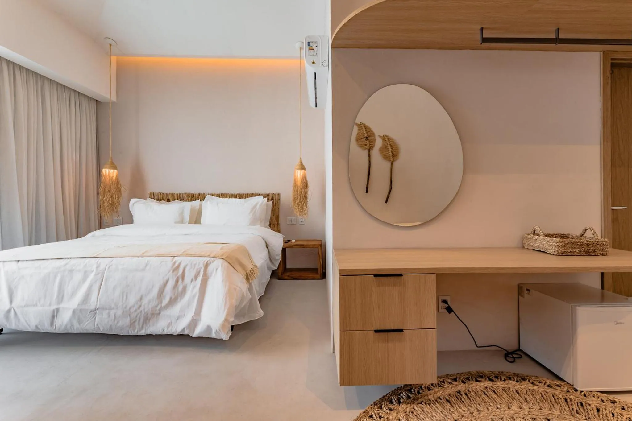 Bed in Pousada Aysú