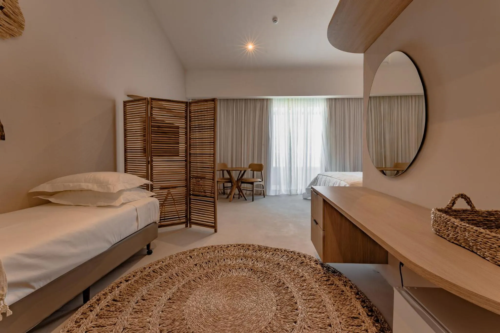 Bed in Pousada Aysú