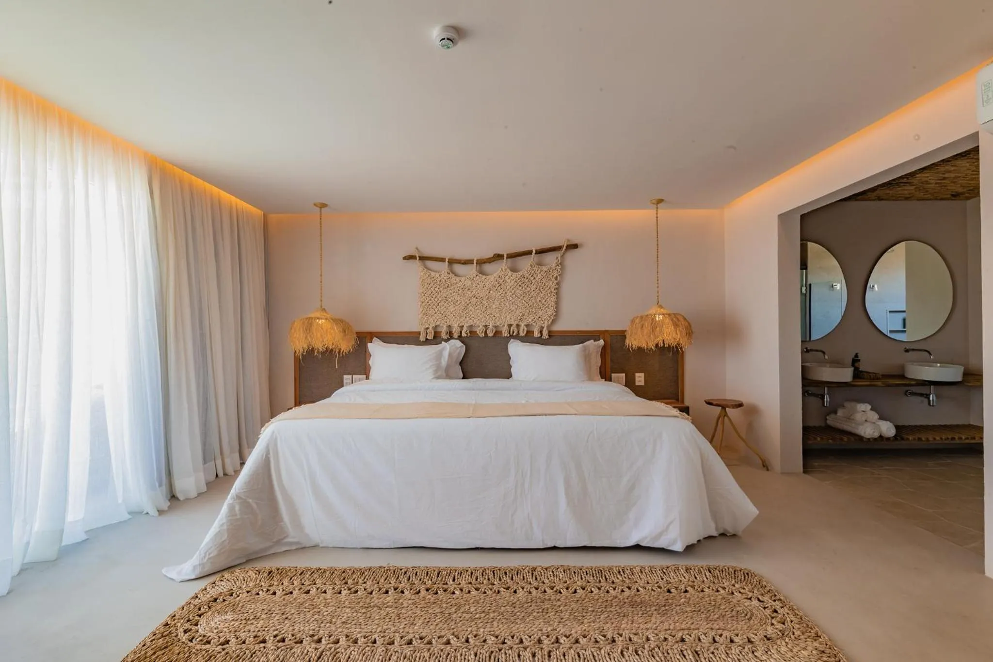 Bed in Pousada Aysú