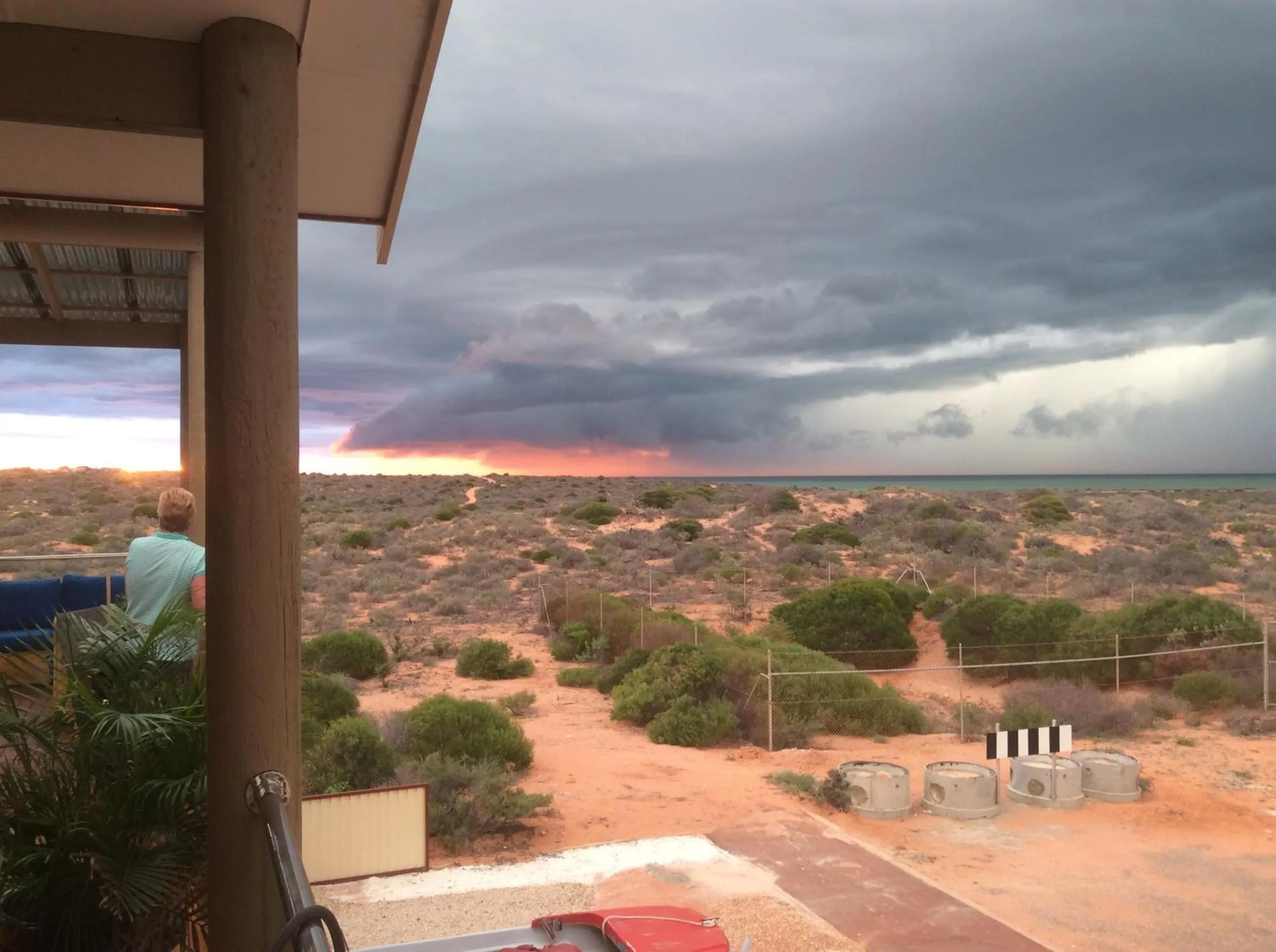 Natural landscape in On the Deck @ Shark Bay