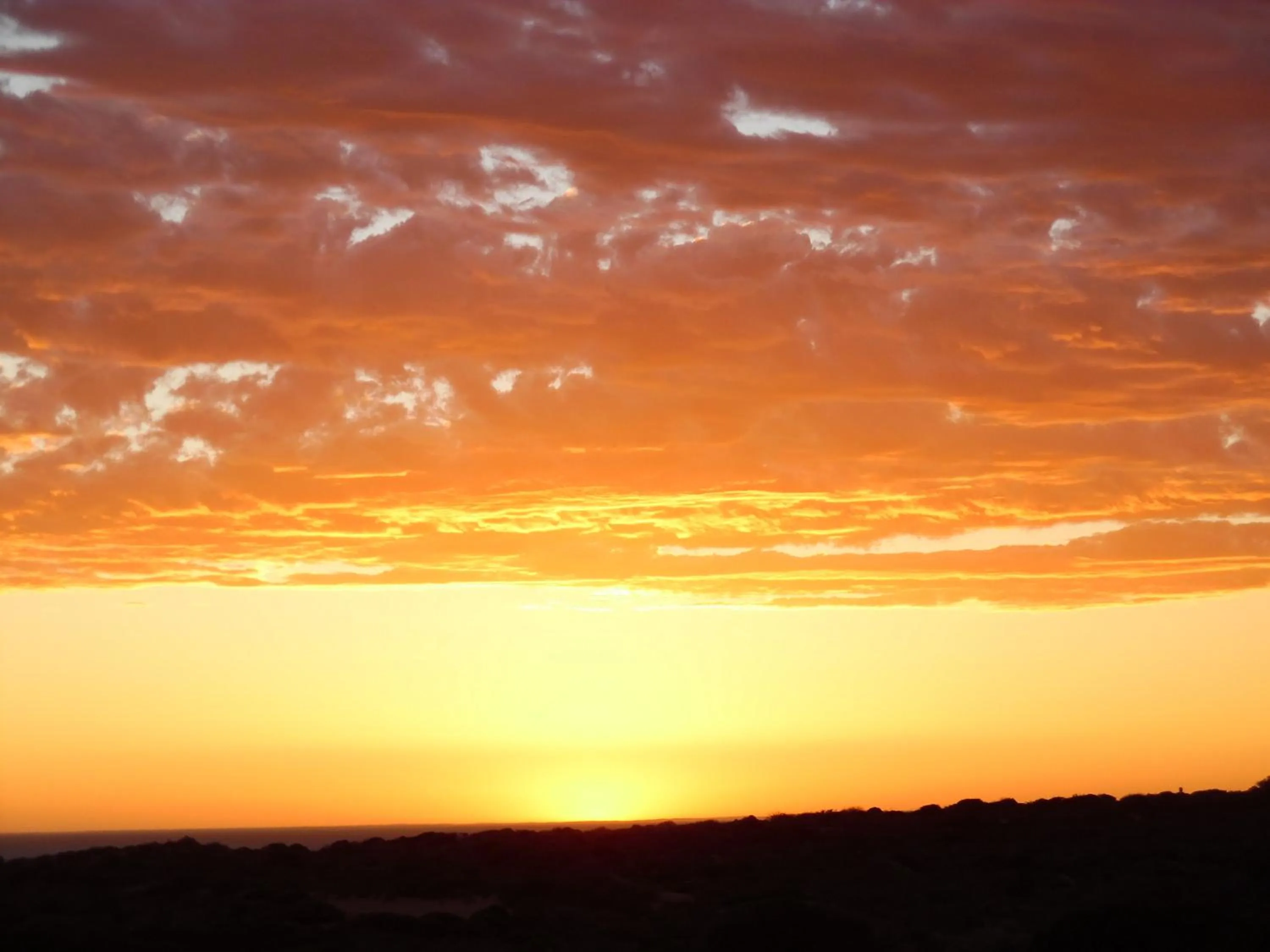 Sunset in On the Deck @ Shark Bay