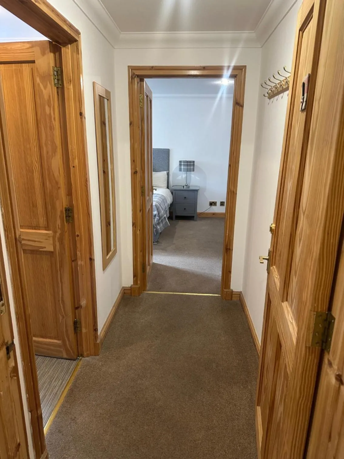 Bed in Culliss House B&B