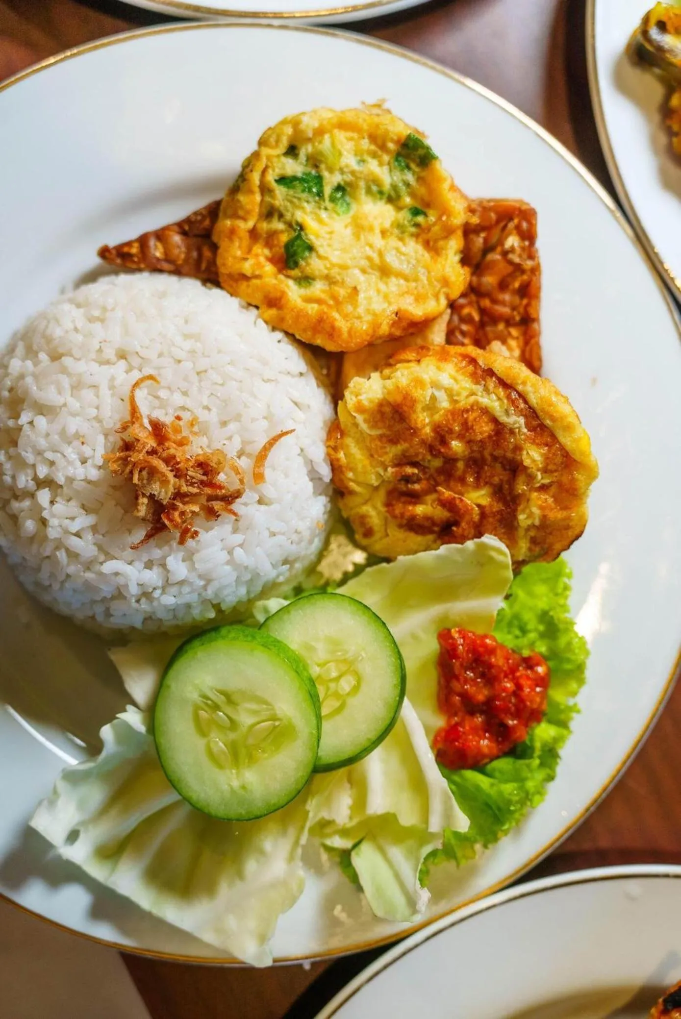 Breakfast in Elge Hotel and Villa Sarangan