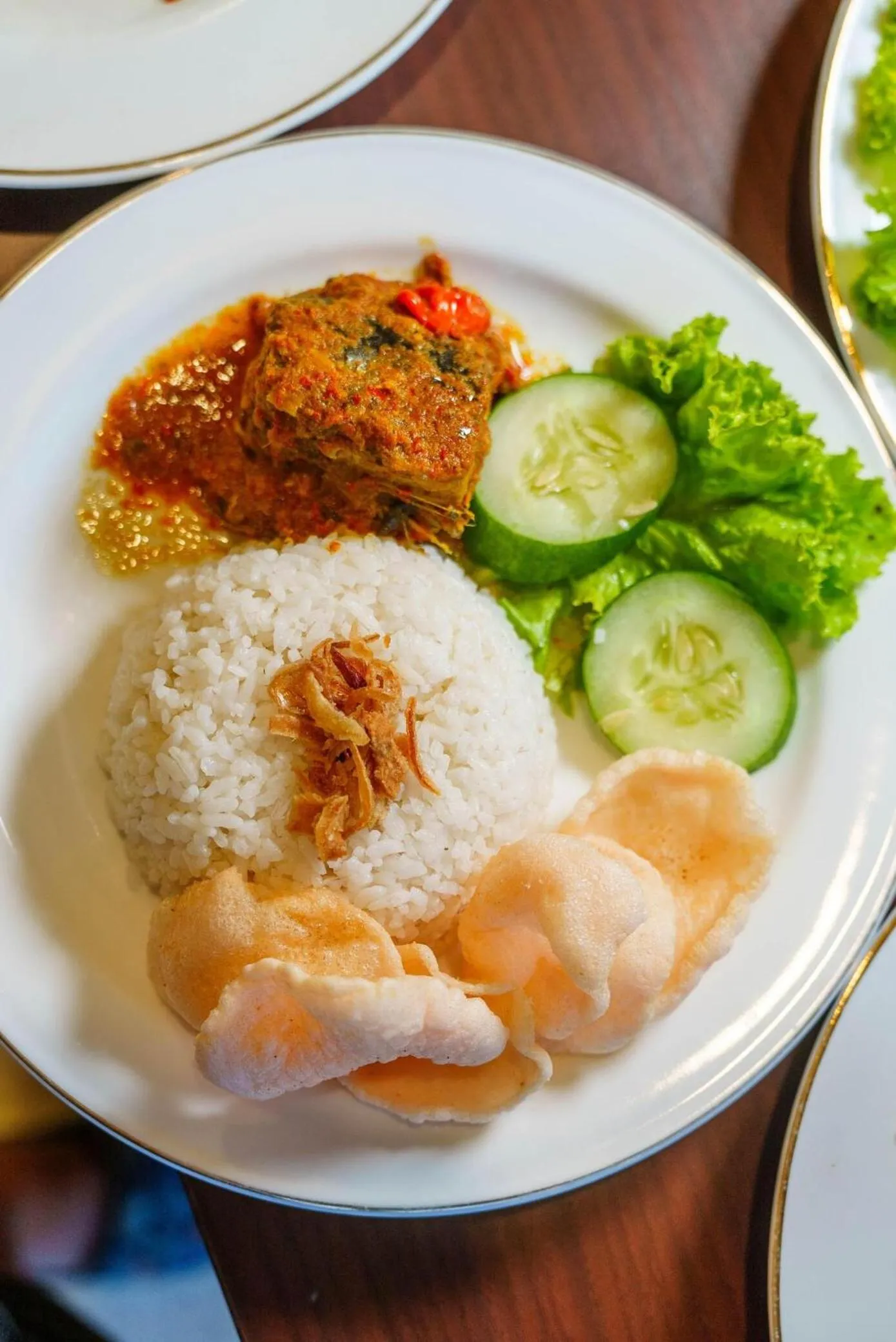 Breakfast in Elge Hotel and Villa Sarangan