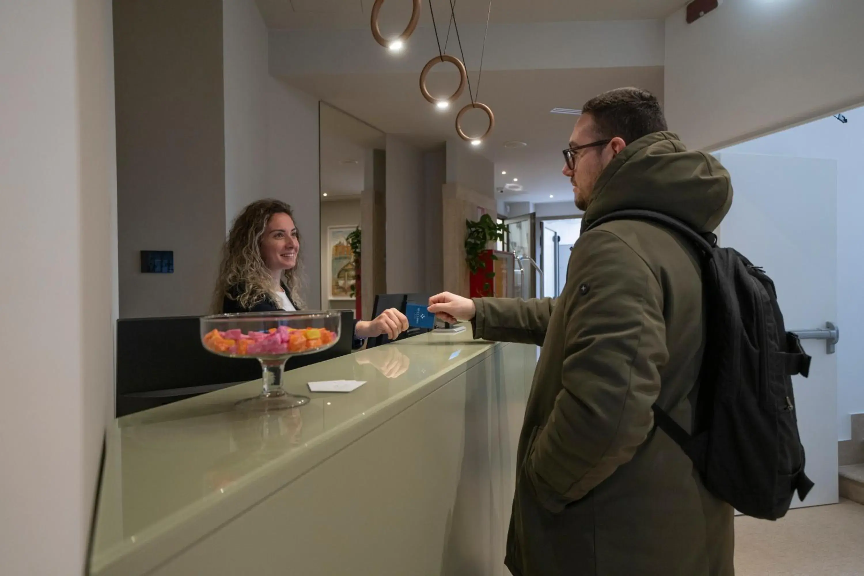 Lobby or reception in BISCARDI Hotel Lobby or reception in BISCARDI Hotel