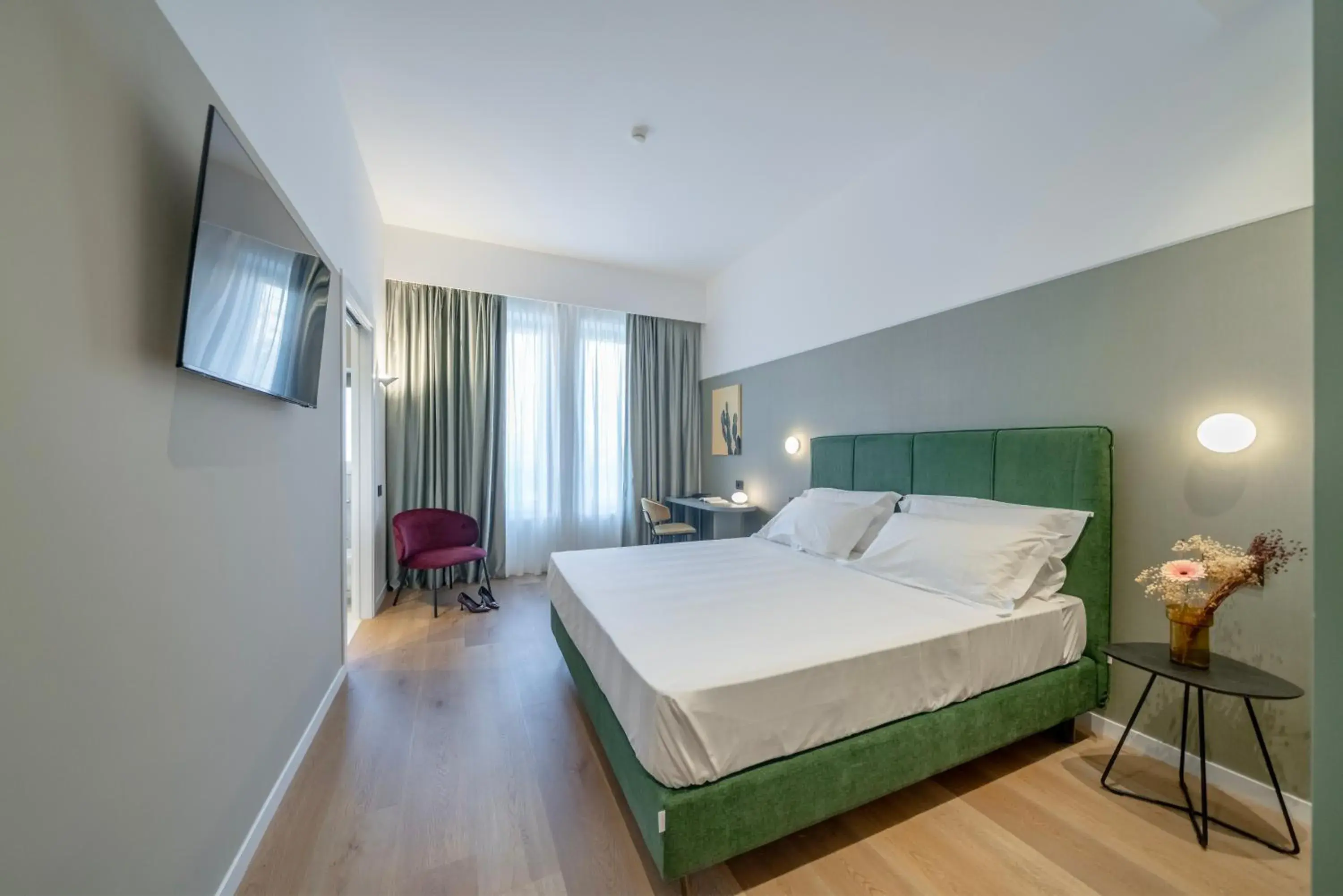 Bed in BISCARDI Hotel Bed in BISCARDI Hotel