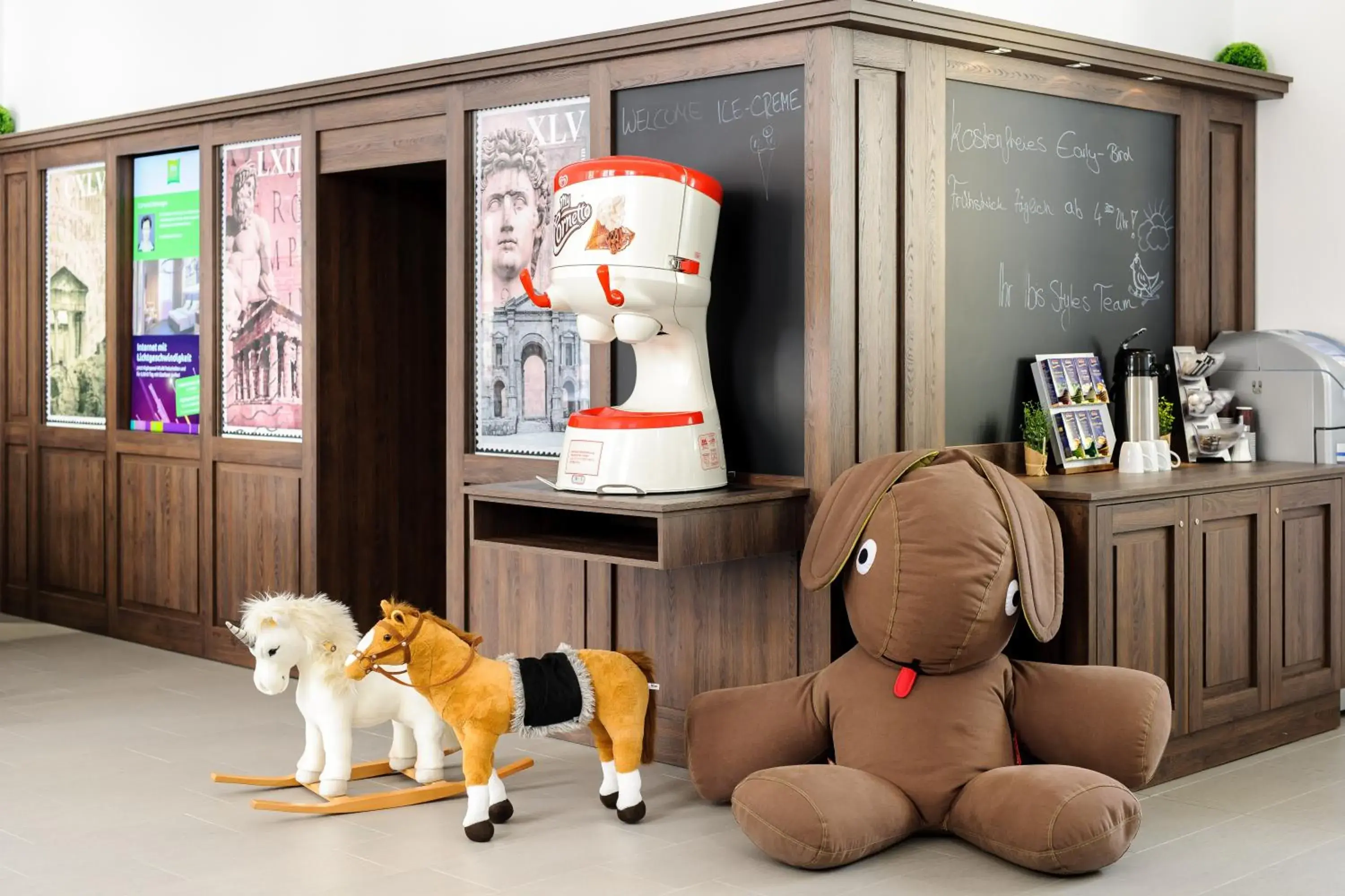 Lobby or reception in Ibis Styles Trier Lobby or reception in Ibis Styles Trier