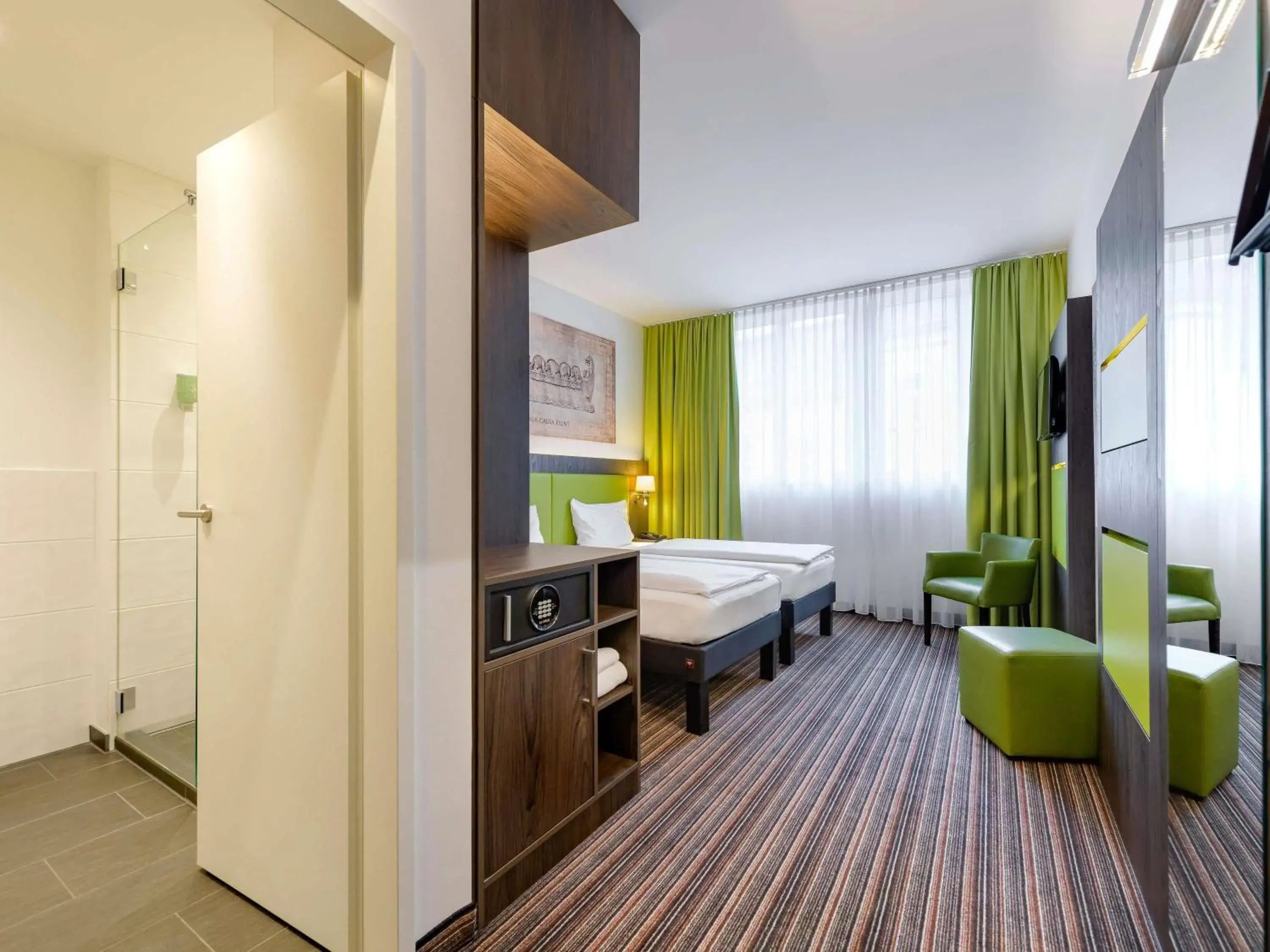Bedroom, Bed in Ibis Styles Trier Bedroom, Bed in Ibis Styles Trier