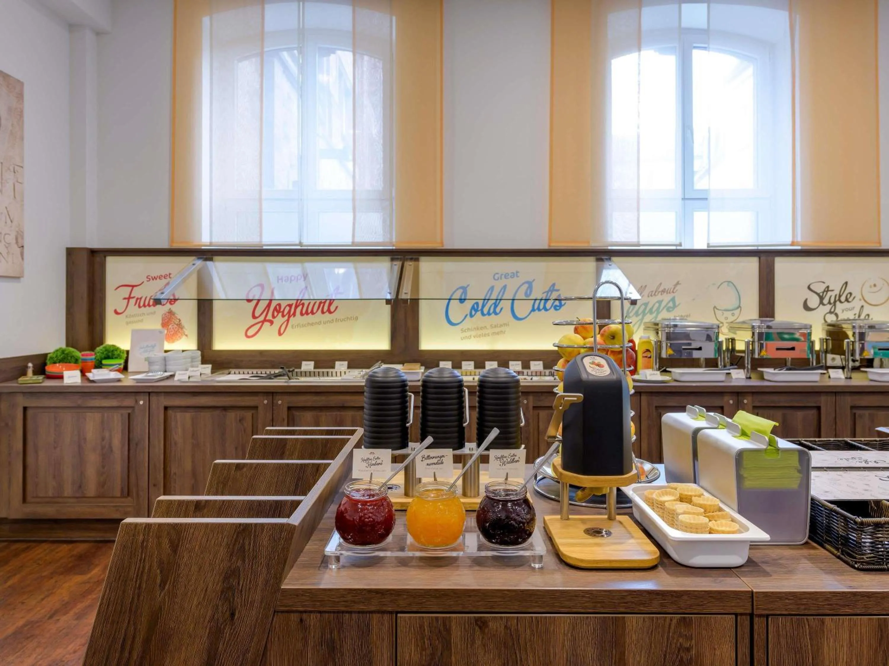 Breakfast in Ibis Styles Trier