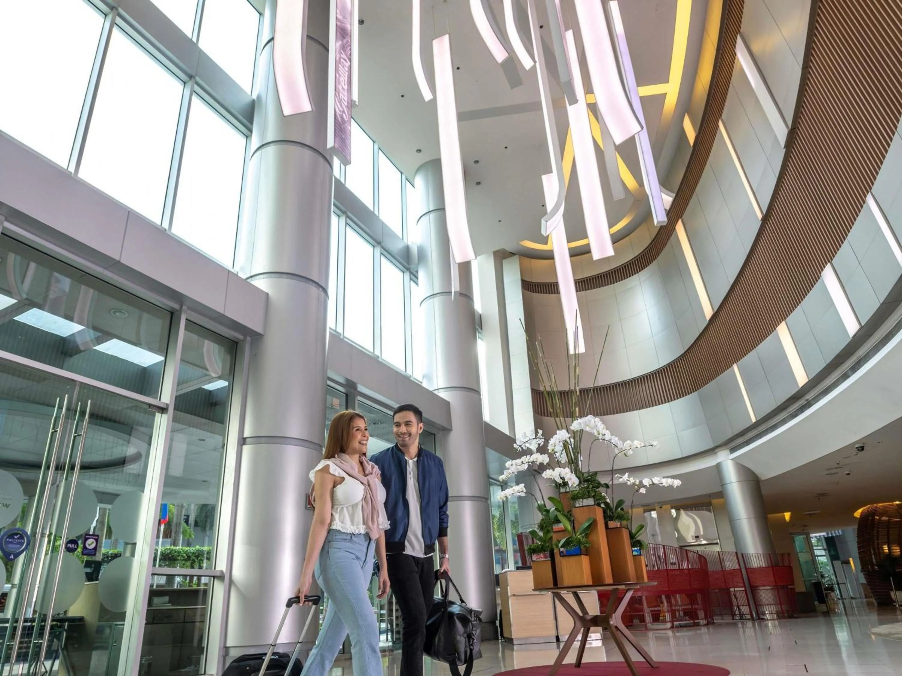 Property building in Novotel Manila Araneta City Hotel