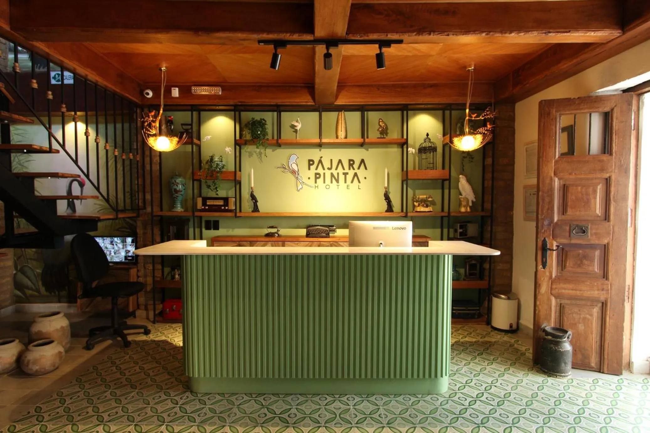 Living room in Hotel Pajara Pinta