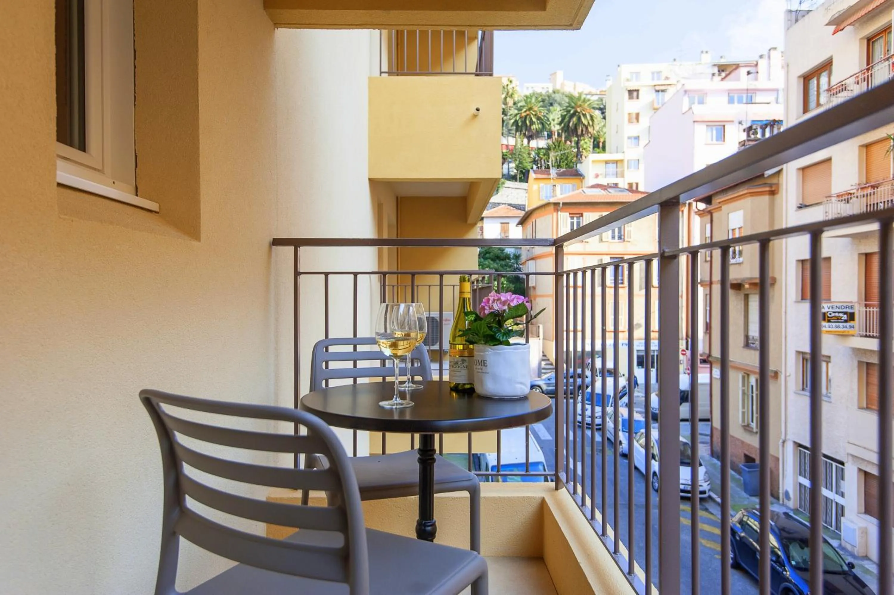 Balcony/Terrace in Villa Serafina Apartements