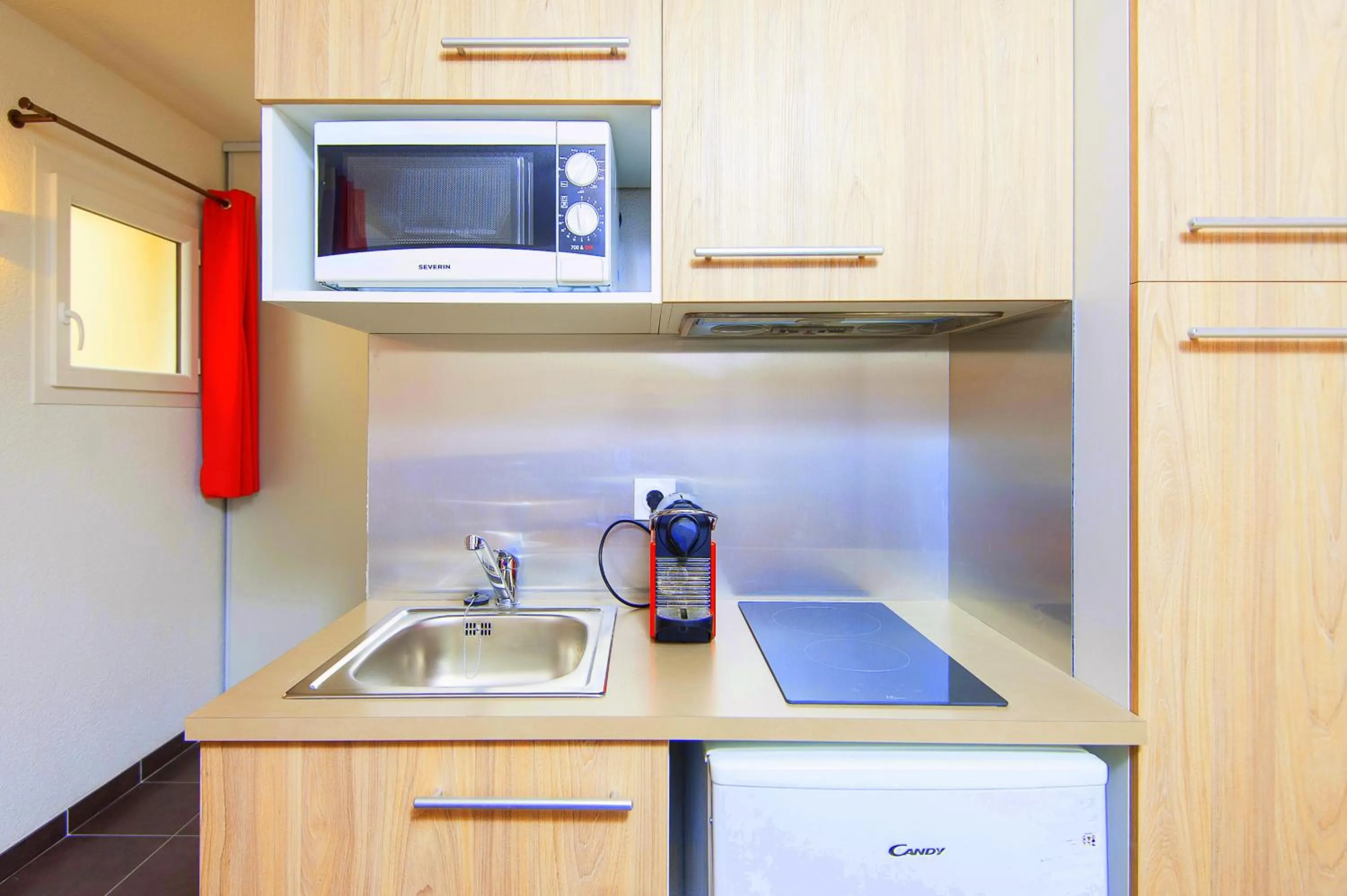 Kitchen or kitchenette in Villa Serafina Apartements