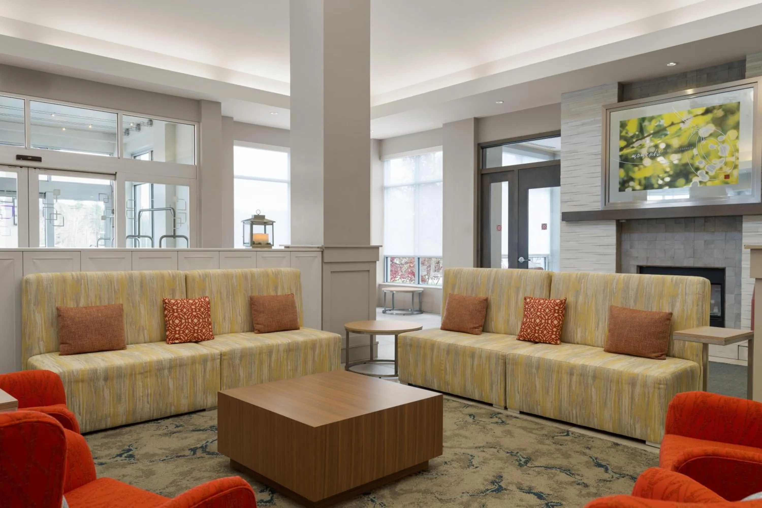Lobby or reception in Hilton Garden Inn Lenox Pittsfield
