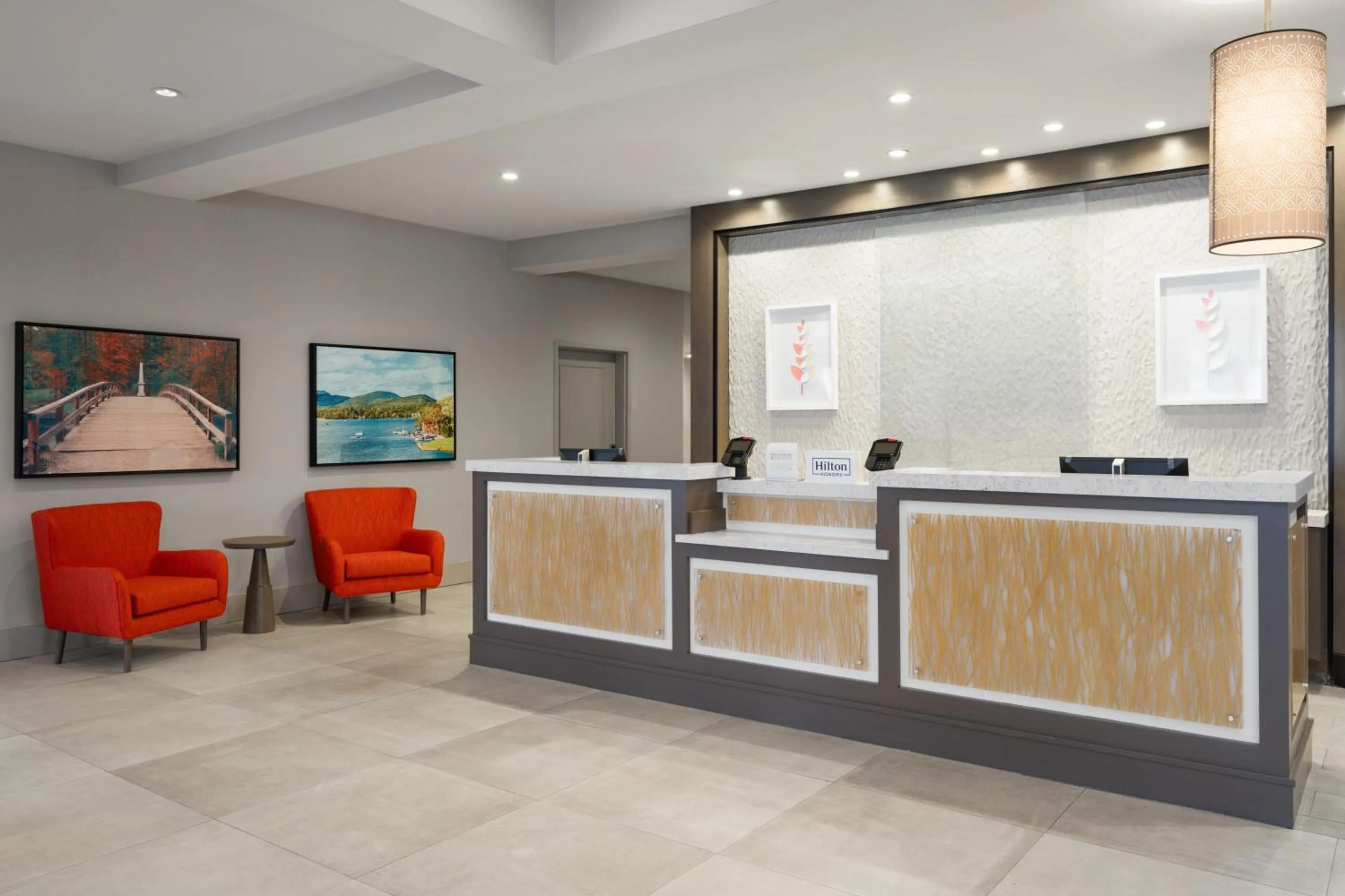 Lobby or reception in Hilton Garden Inn Lenox Pittsfield