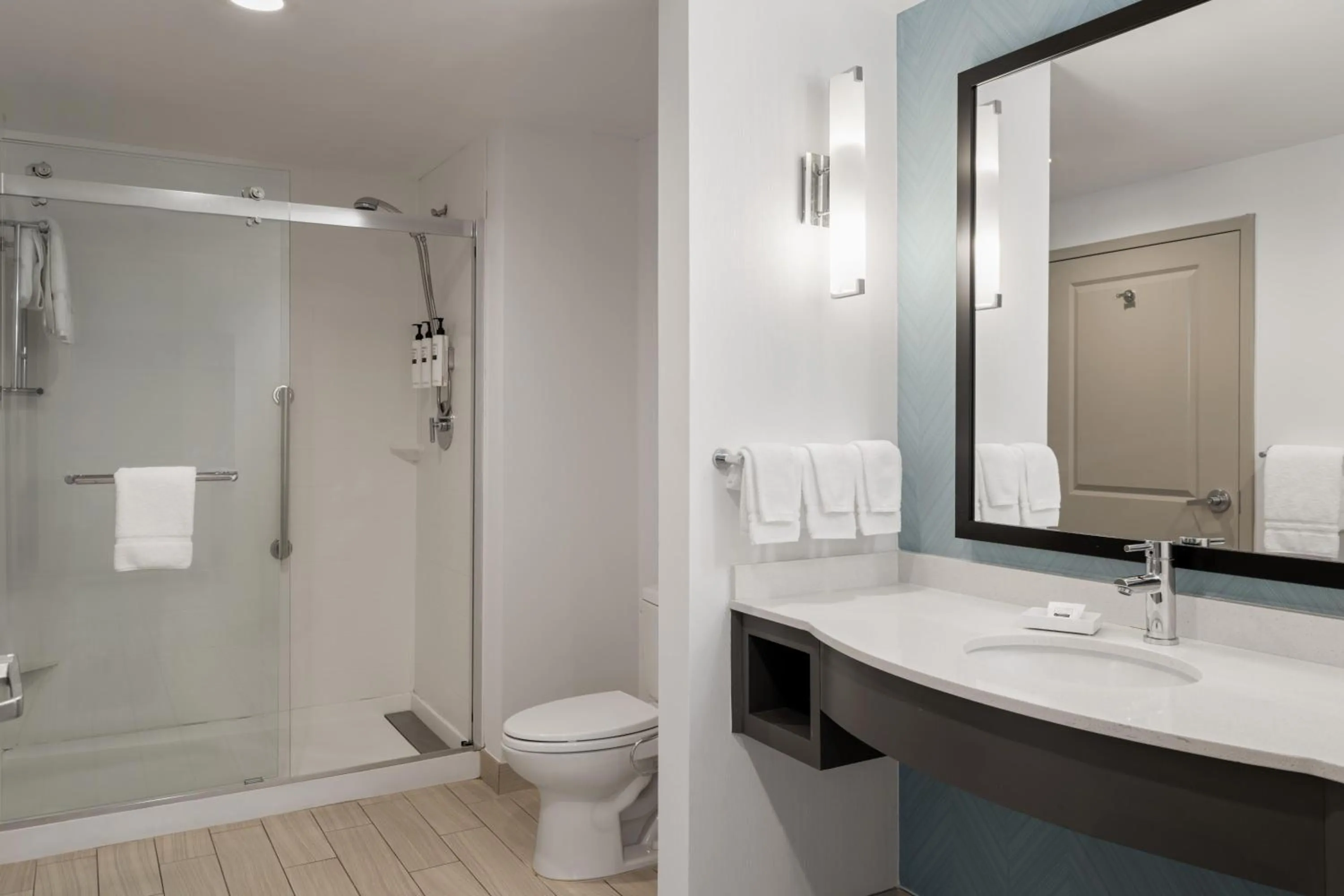 Bathroom in Hilton Garden Inn Lenox Pittsfield