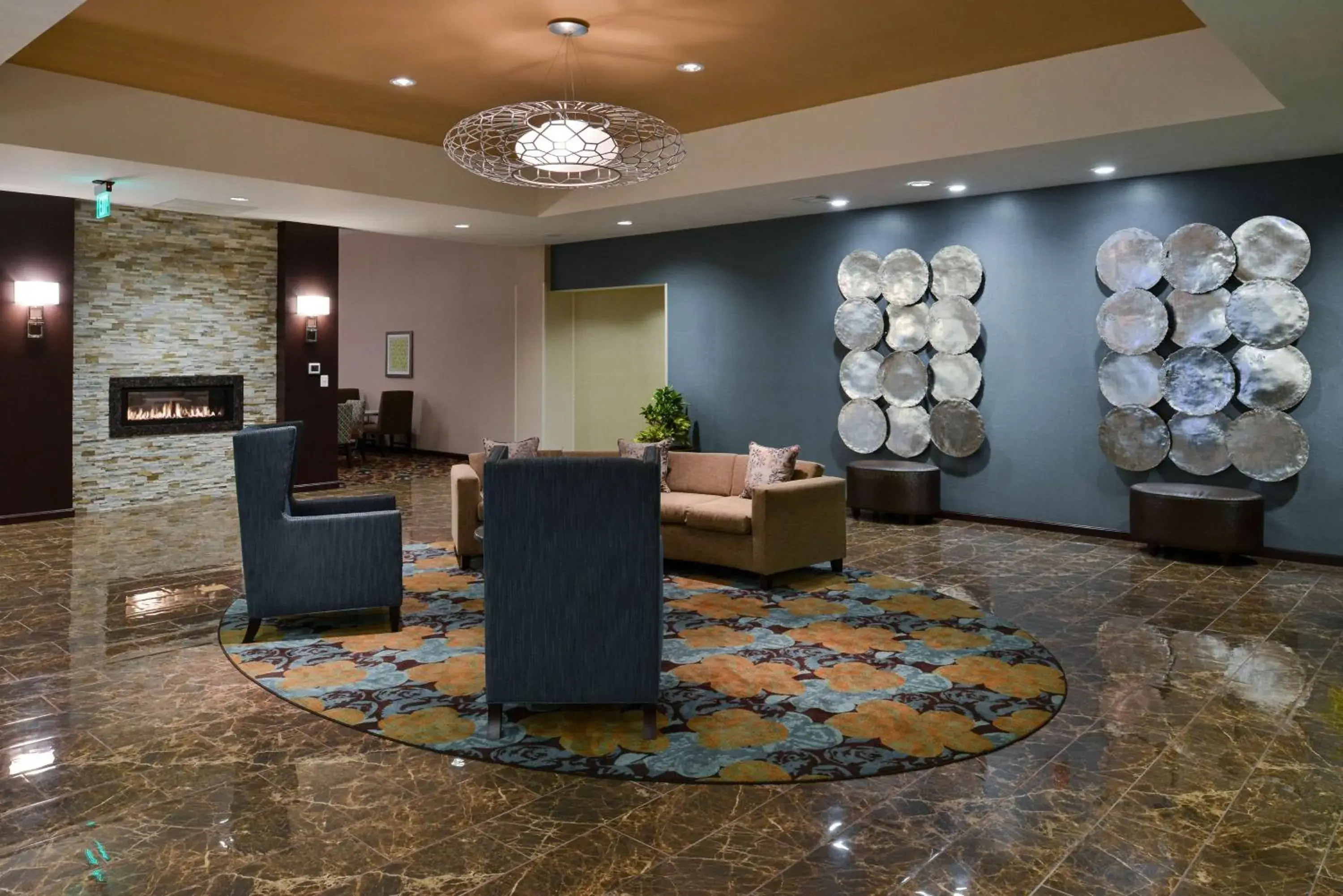 Lobby or reception in Homewood Suites by Hilton Columbia/Laurel Lobby or reception in Homewood Suites by Hilton Columbia/Laurel
