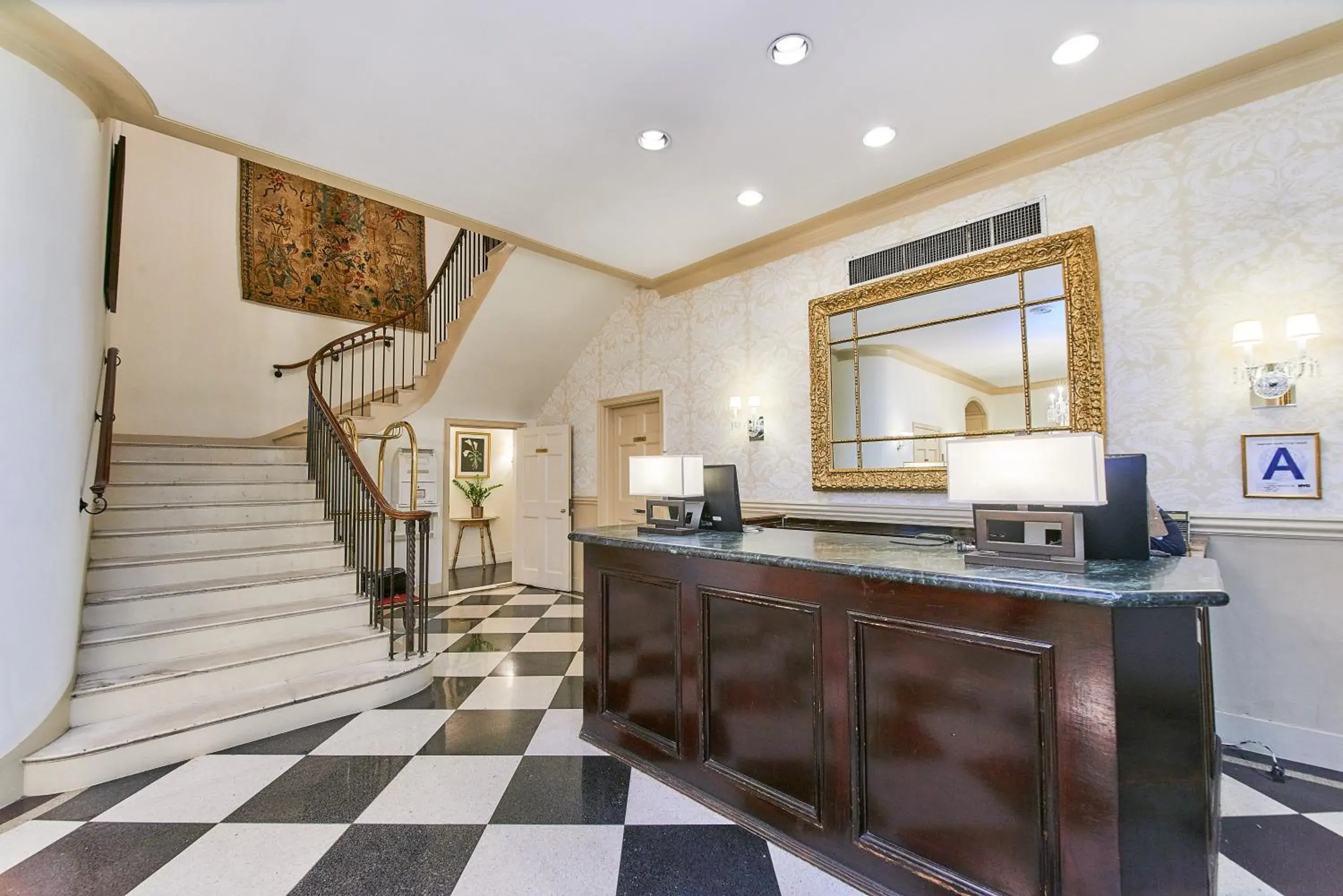 Lobby or reception in 3 West Club Lobby or reception in 3 West Club