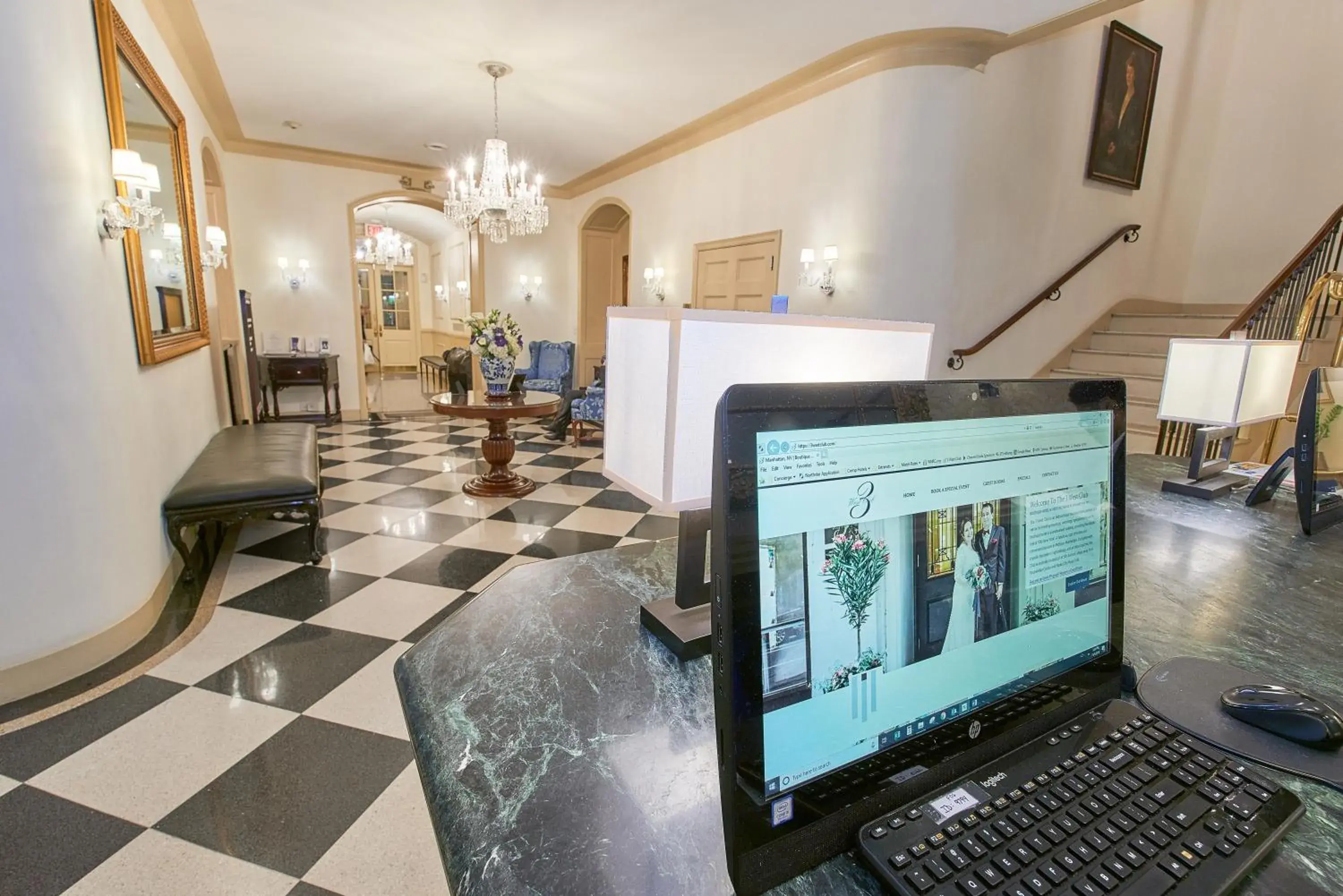 Lobby or reception in 3 West Club Lobby or reception in 3 West Club