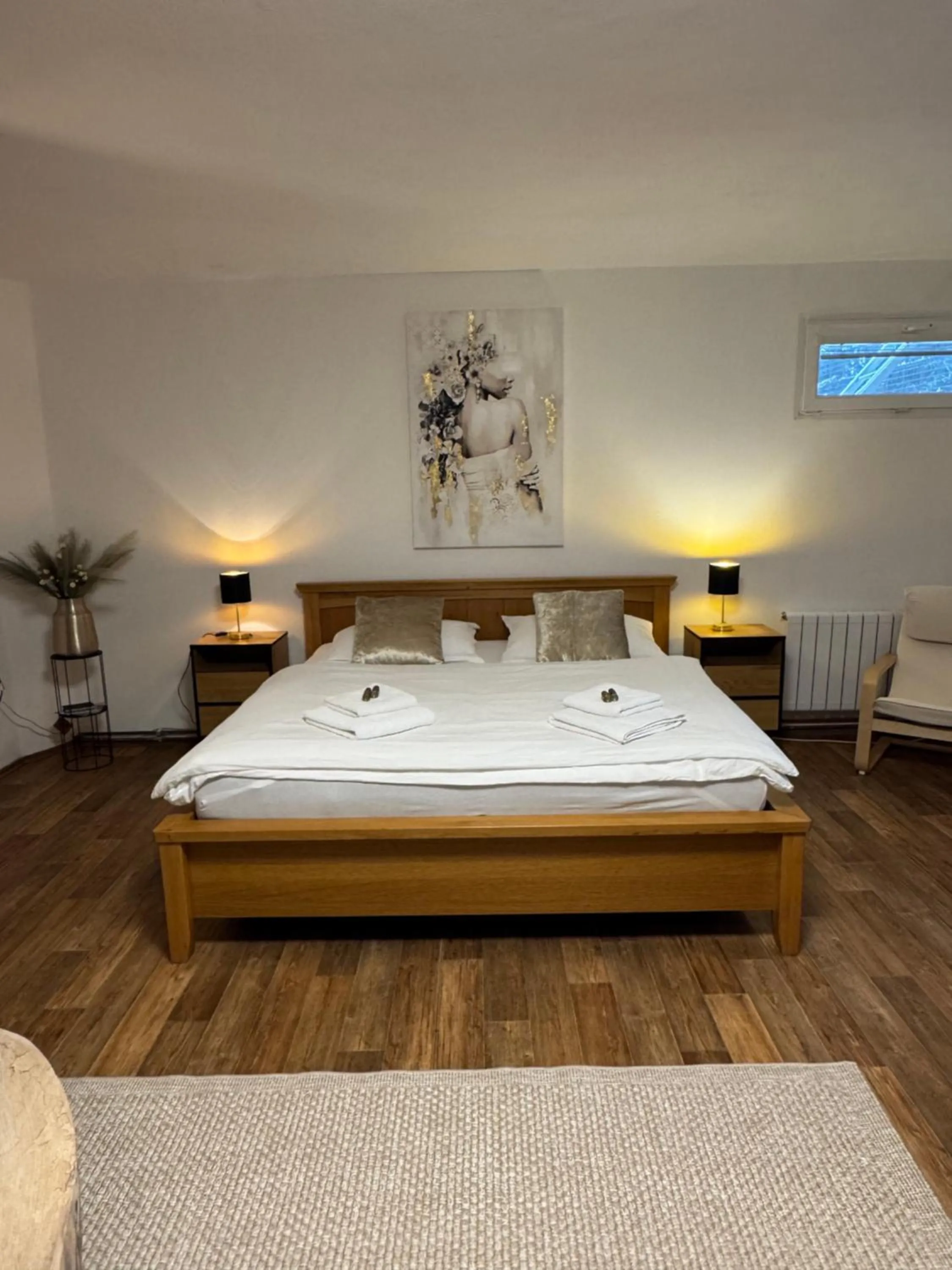 Bed in Apartmán Lípa Mikulov