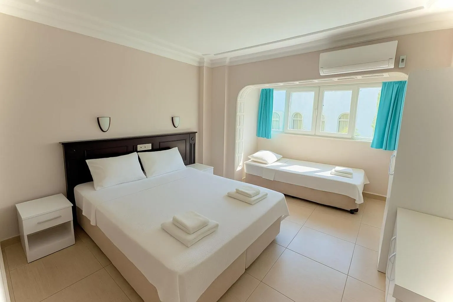 Bed in Fidan Apart Hotel