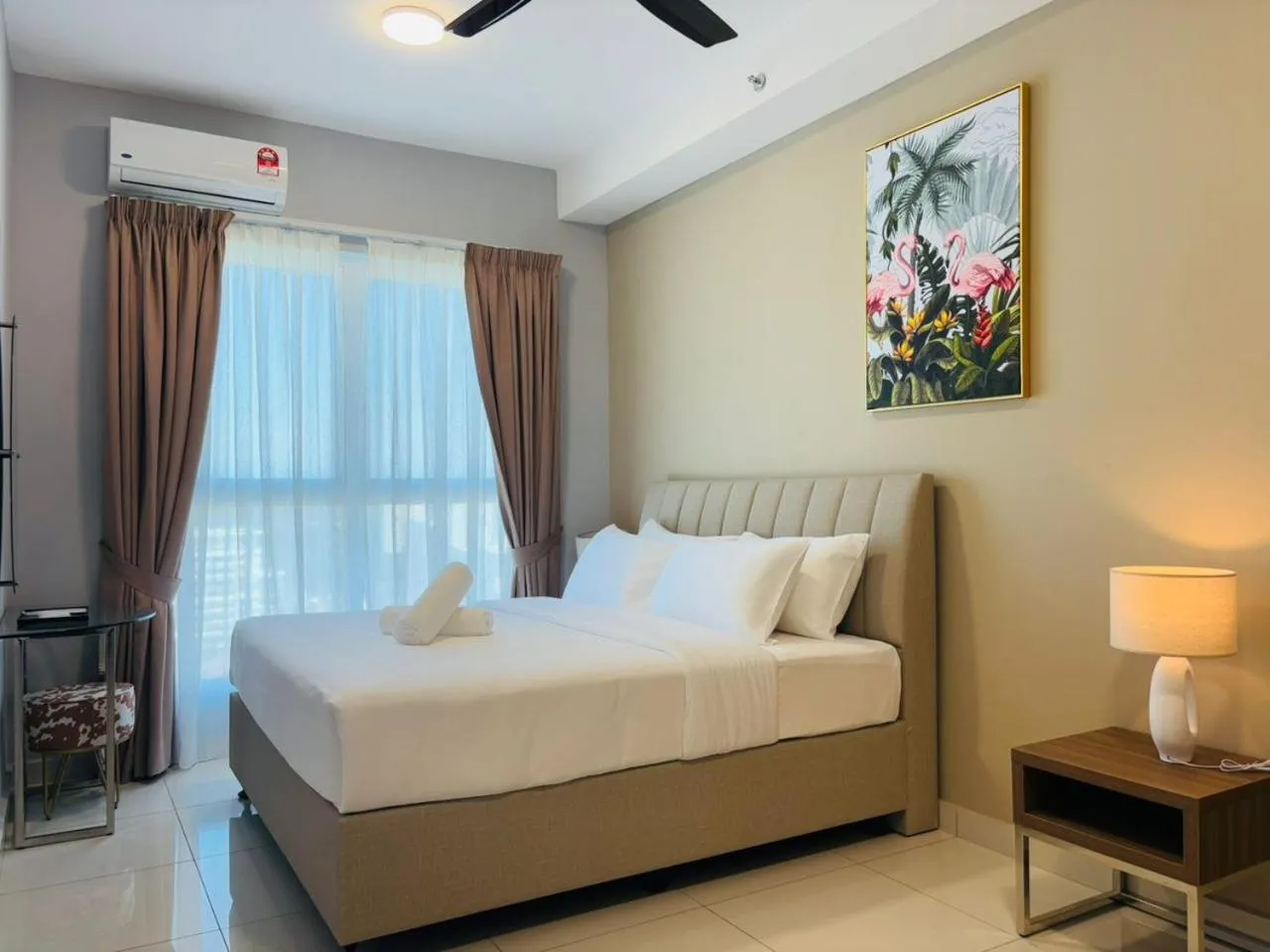 Bed in Wyndham Garden Suites IPOH ICC