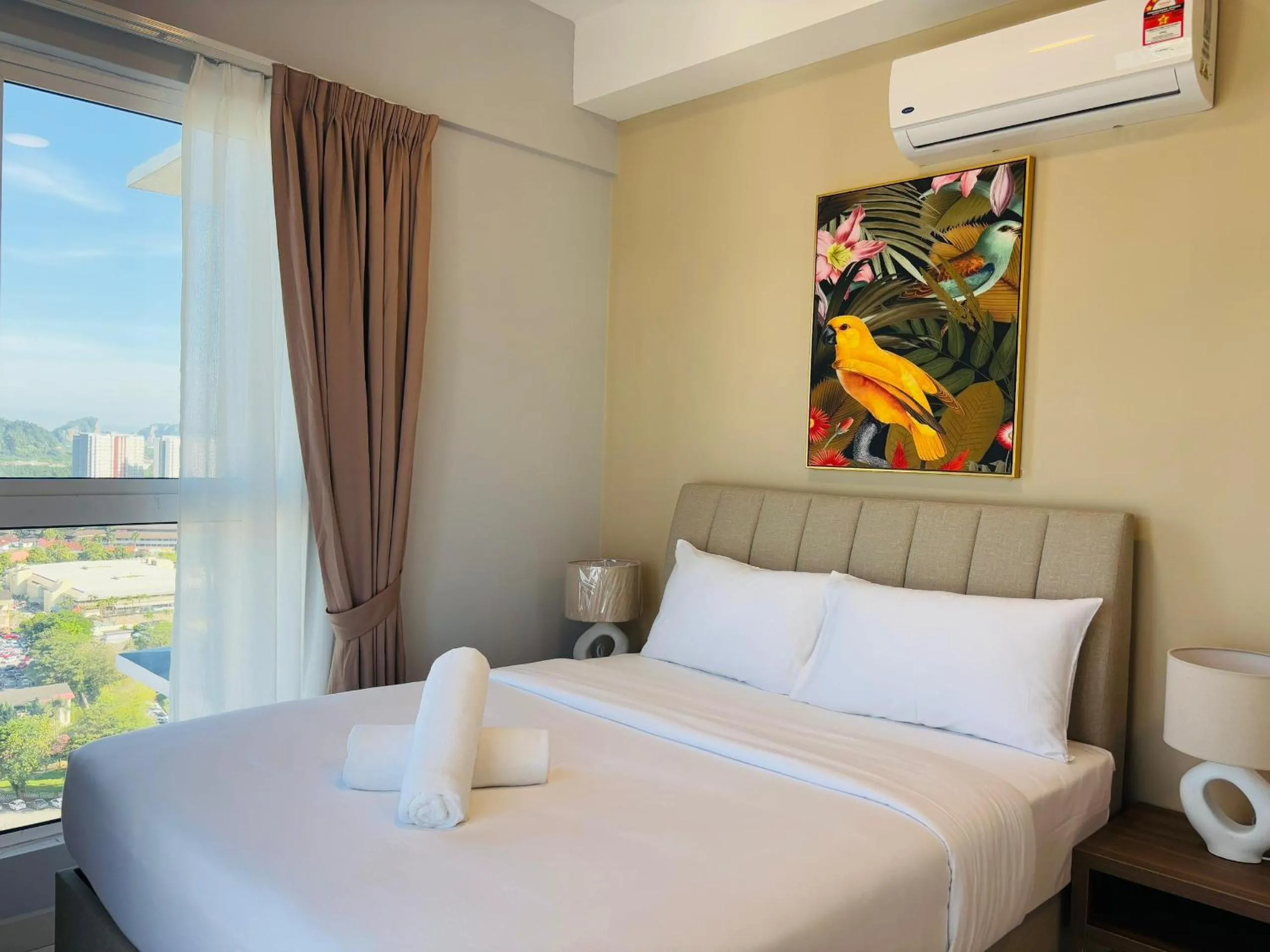 Bed in Wyndham Garden Suites IPOH ICC