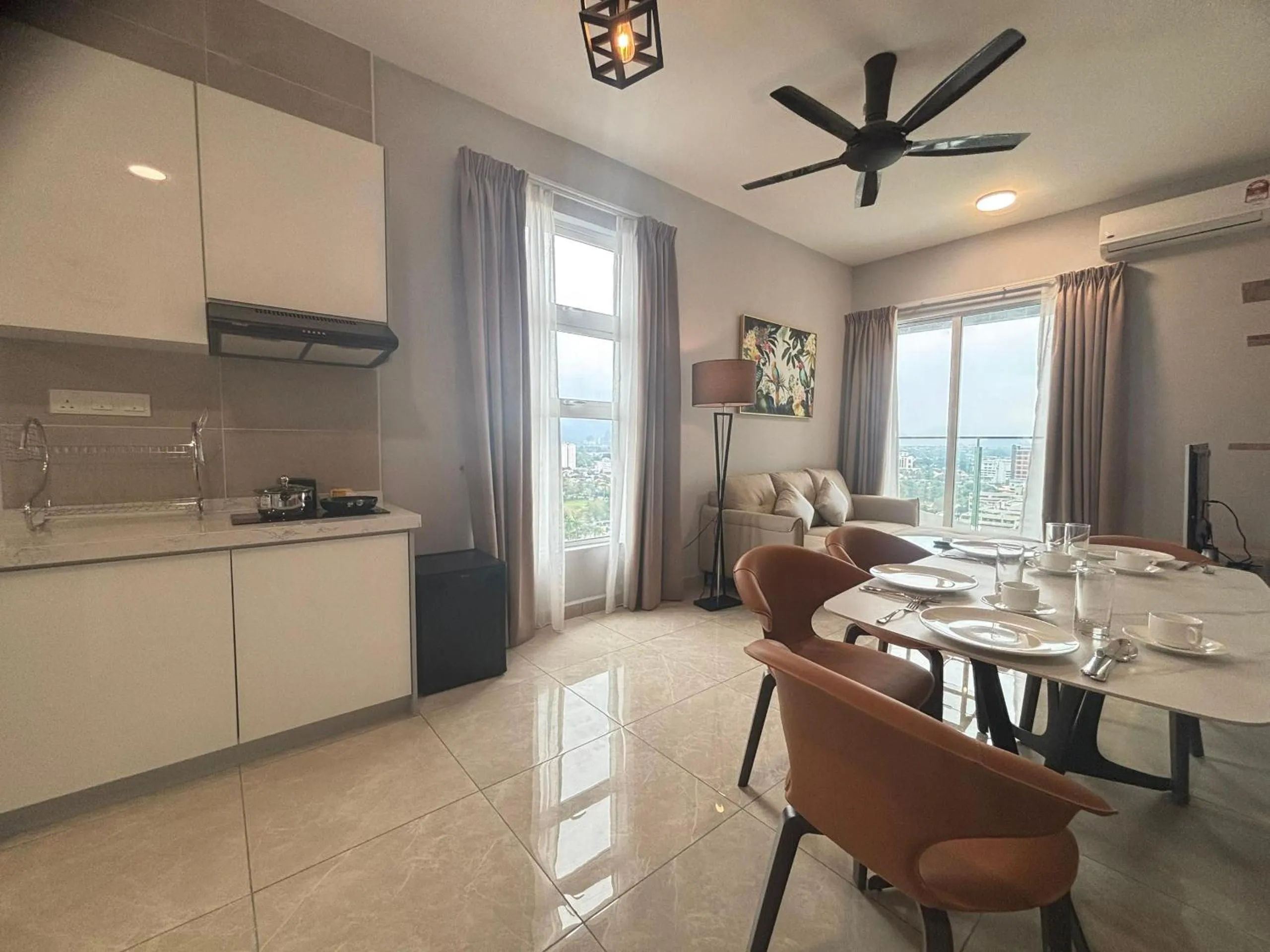 Living room in Wyndham Garden Suites IPOH ICC