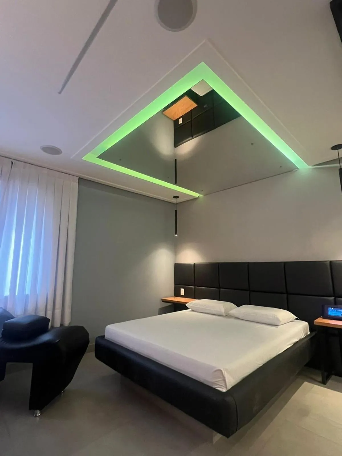 Bed in Motel Ermitage