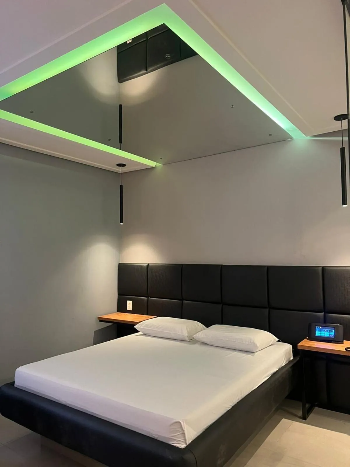 Bed in Motel Ermitage