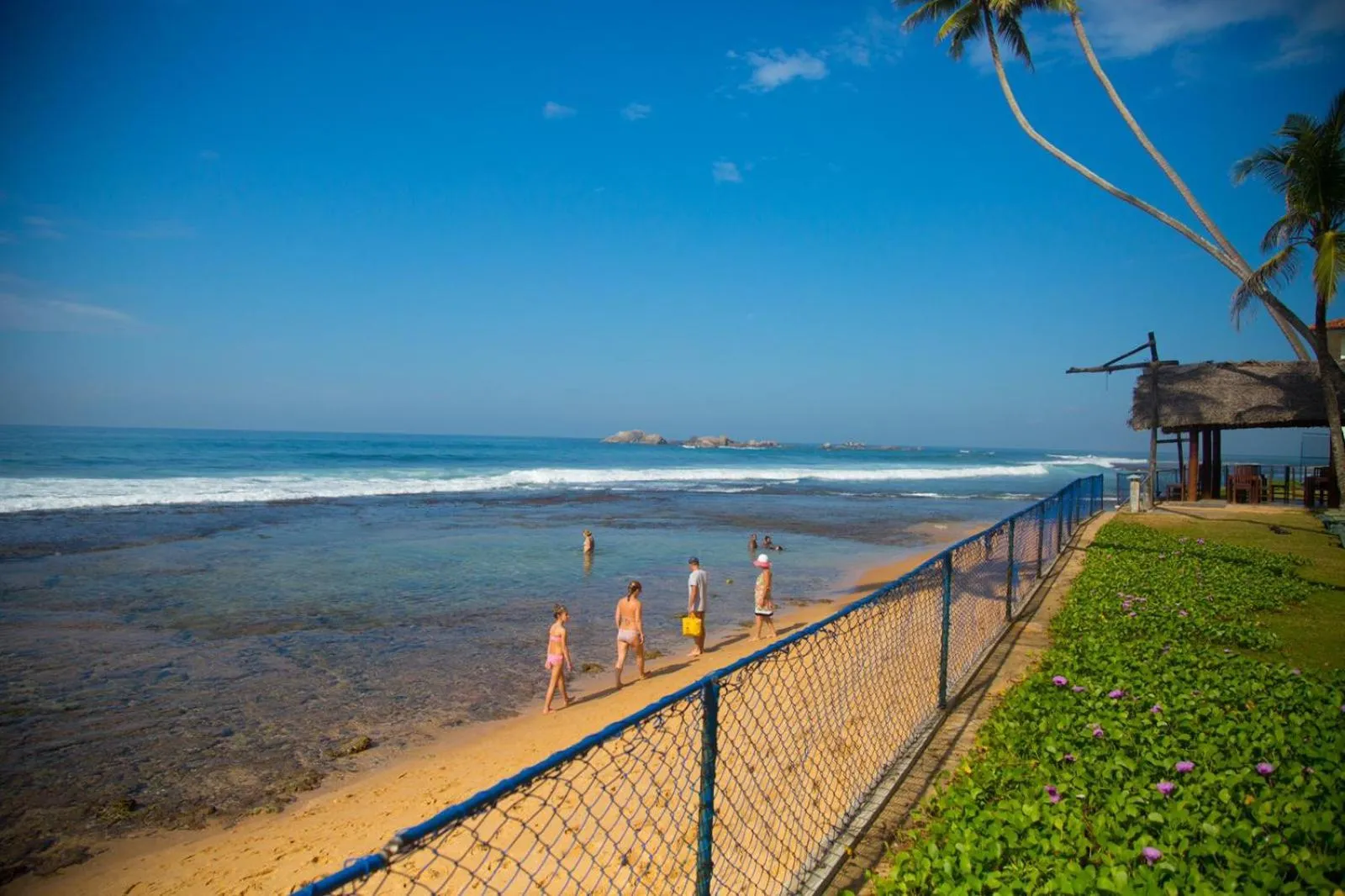 Beach in Hotel Lanka Super Corals