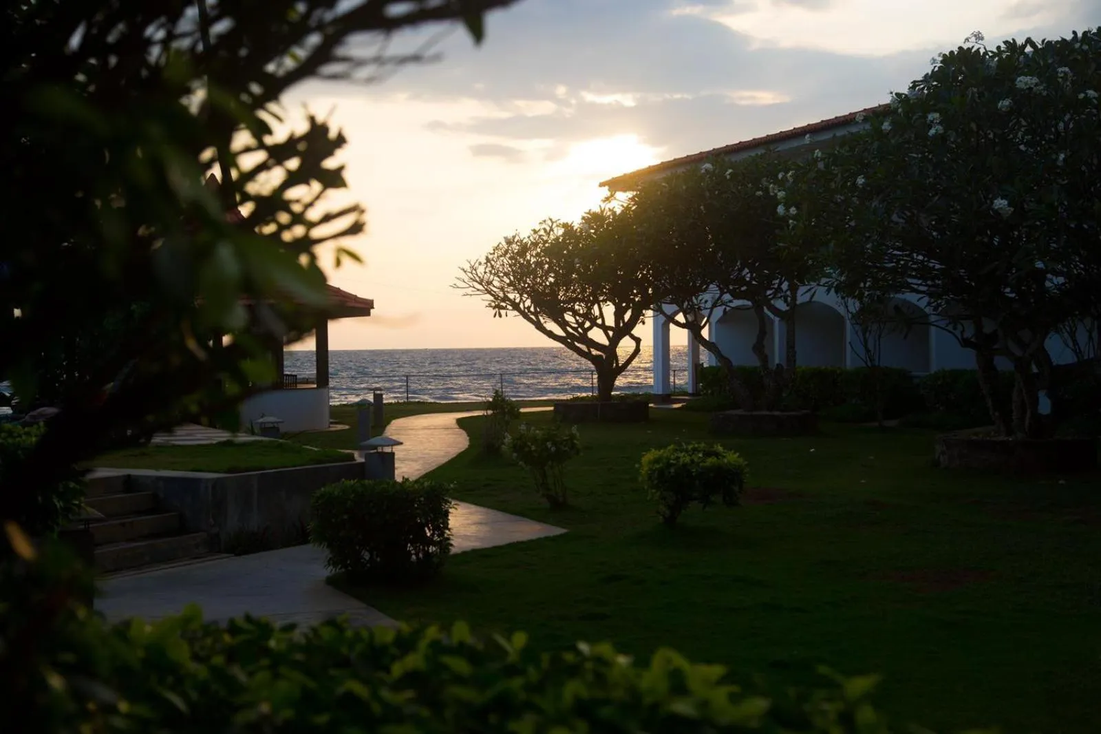 Garden in Hotel Lanka Super Corals